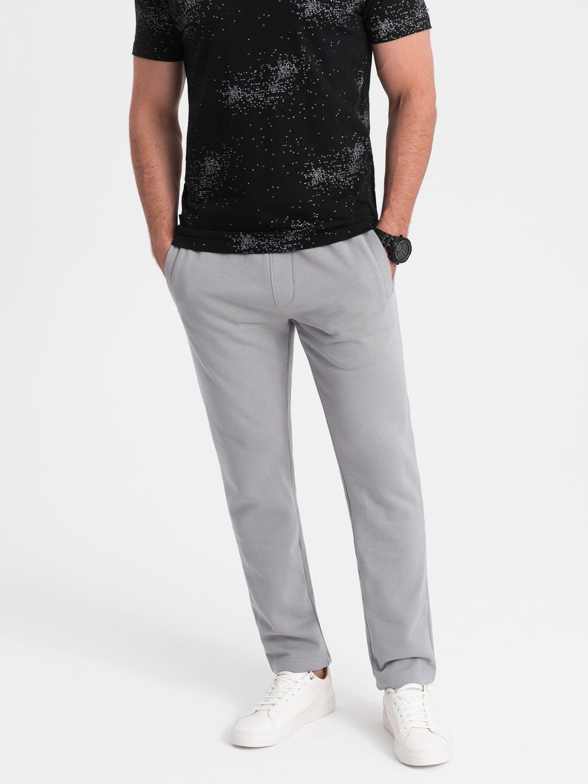 OMBRE Sweathose Herren Sweathose mit geradem günstig online kaufen