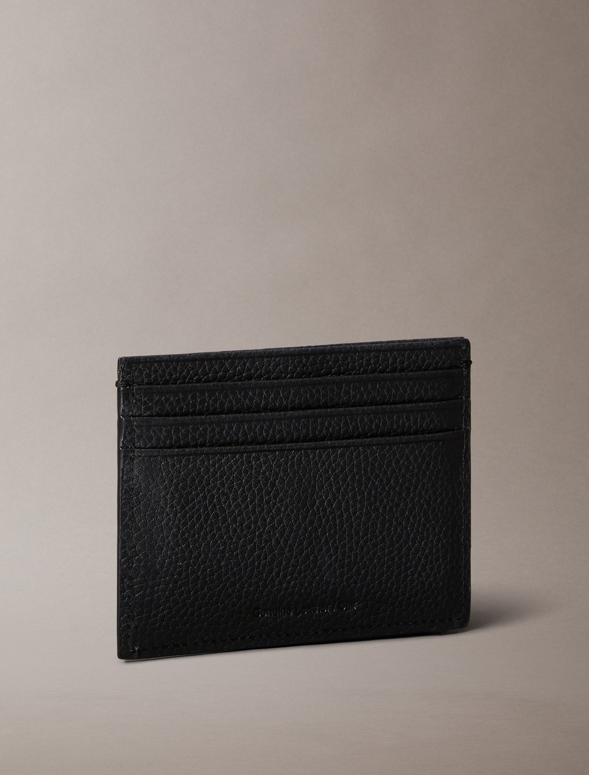 Calvin Klein Kartenetui FOIL EMBOSS EW CARD CASE, Unisex Geldbeutel, Kreditkartenetui mit Logoschriftzug