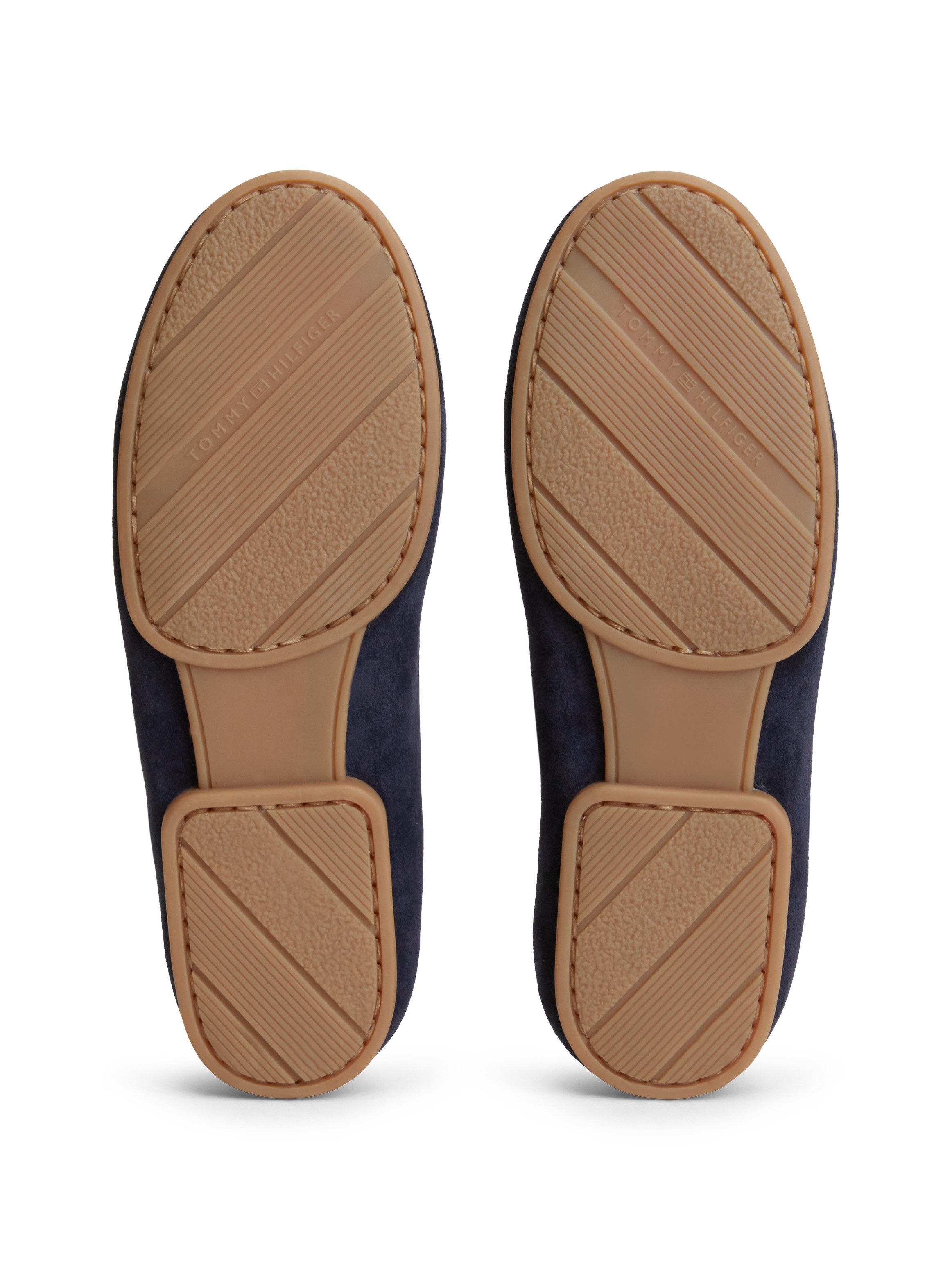 Tommy Hilfiger TH FLEX SUEDE LOAFER BALLERINA Loafer Schlupfschuh, Slipper, Pennyloafer im Mokassin-Stil