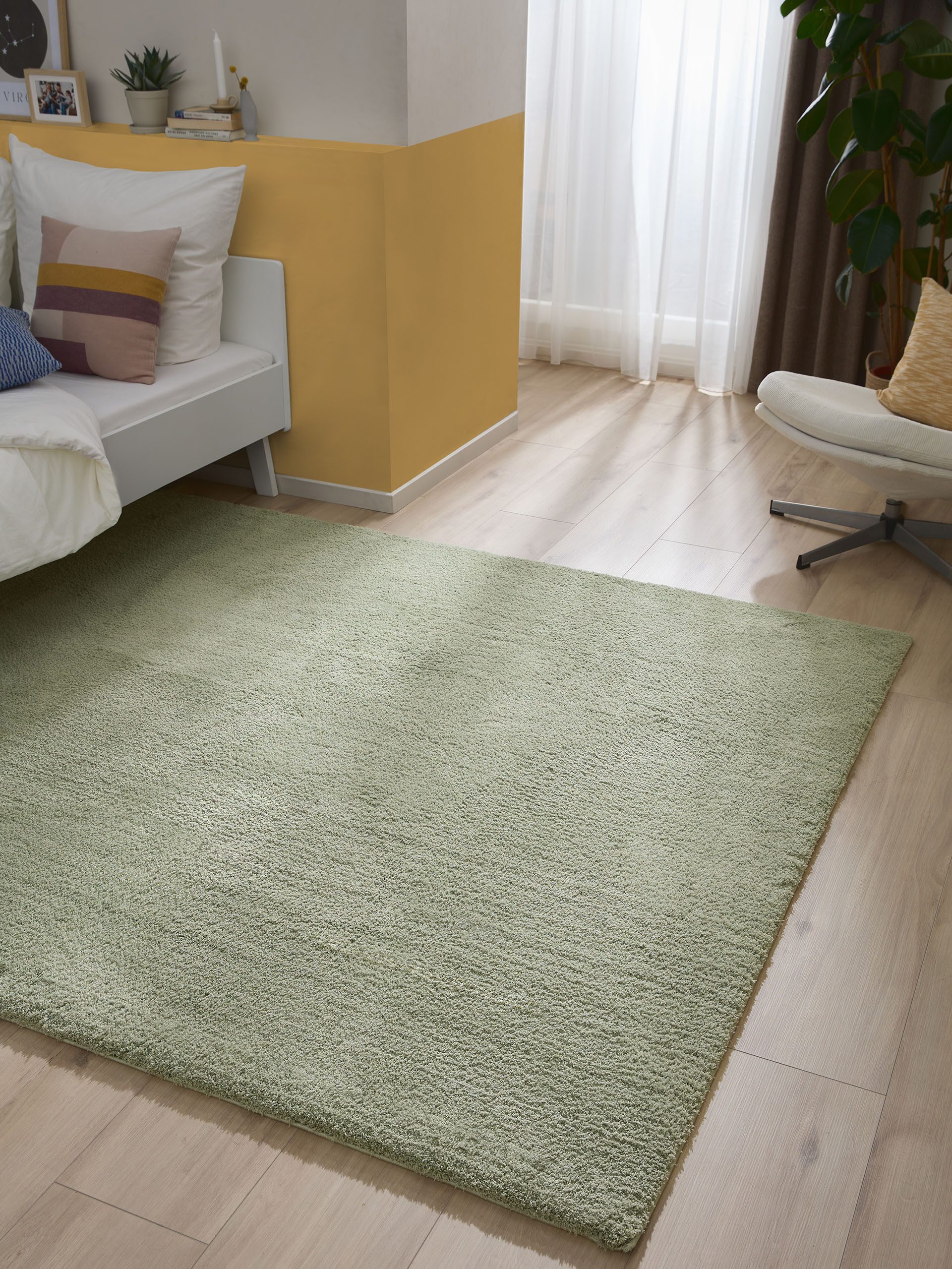 benuta Hochflor-Teppich Soda, rechteckig, Höhe: 21 günstig online kaufen