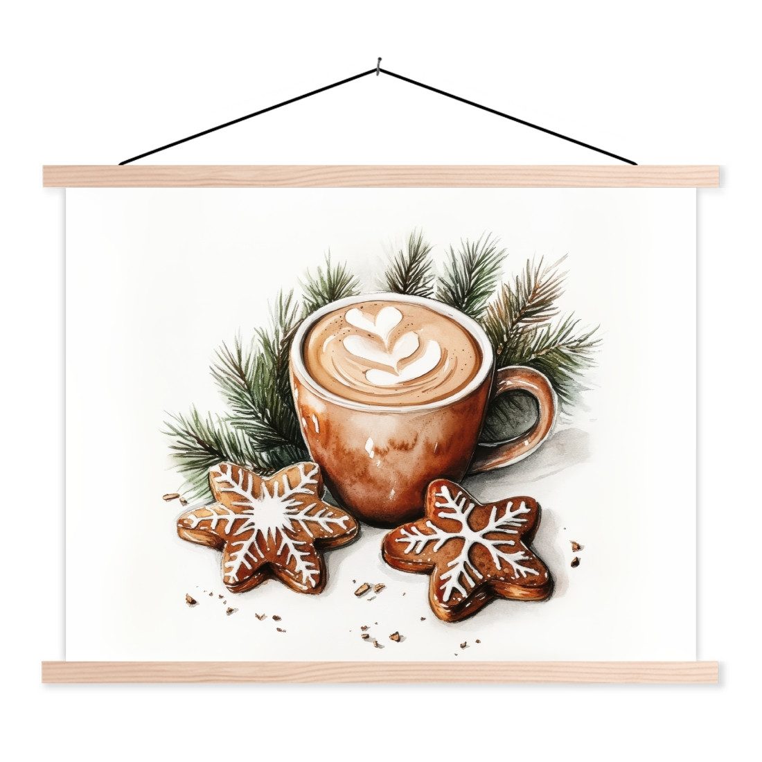 MuchoWow Poster Kaffee - Kuchen - günstig online kaufen