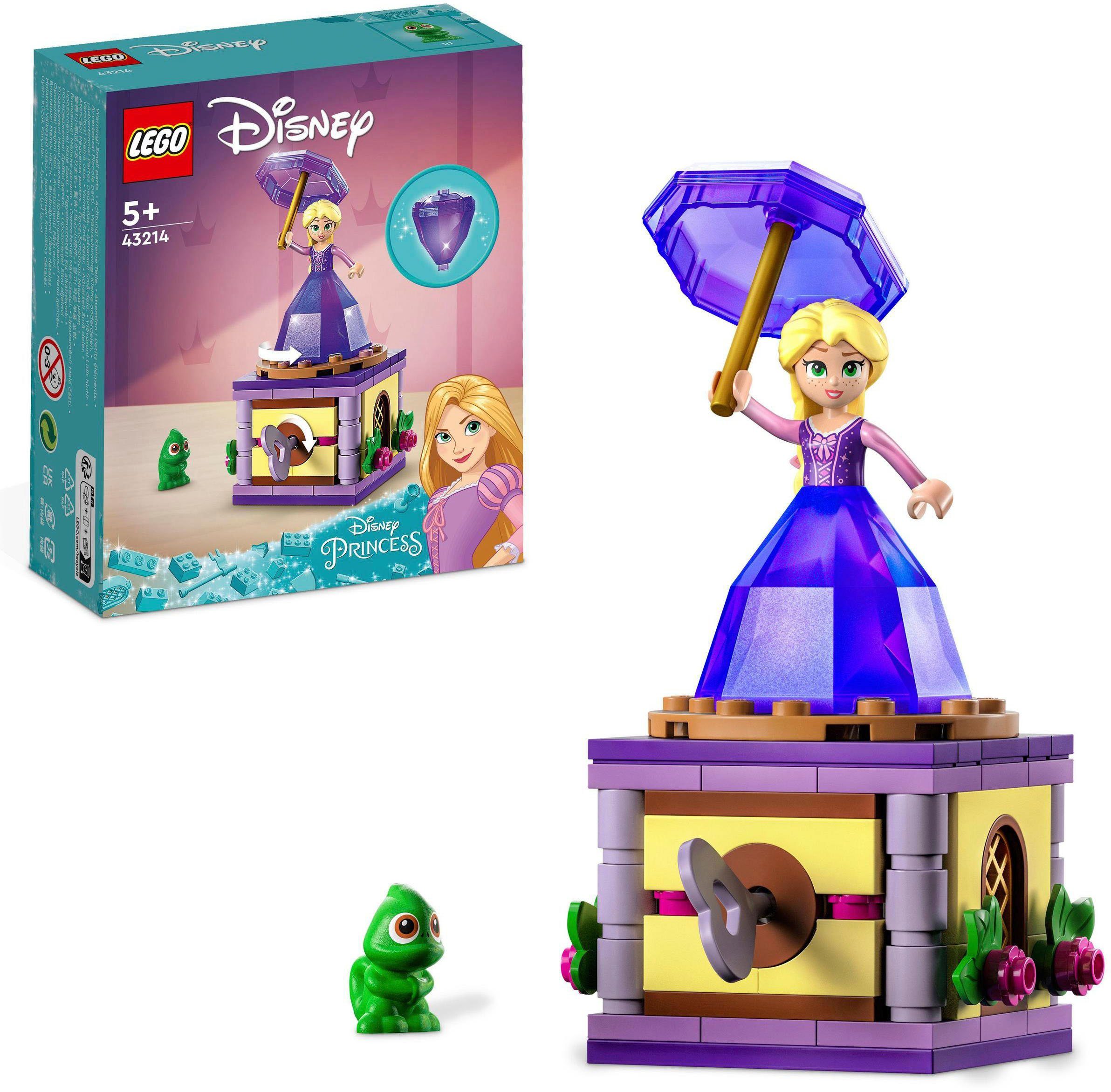 LEGO® Konstruktionsspielsteine Rapunzel-Spieluhr (43214), LEGO® Disney, (89 St), Made in Europe