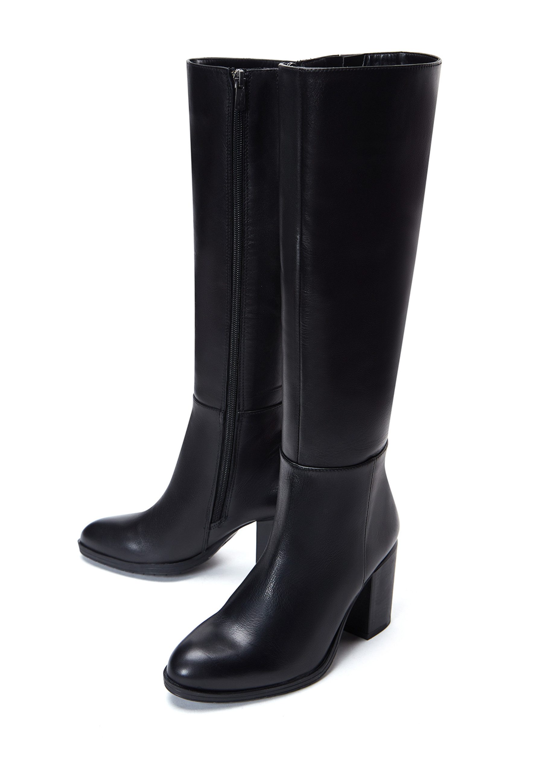 Derimod Absatzstiefel aus Leder Bootsschuh