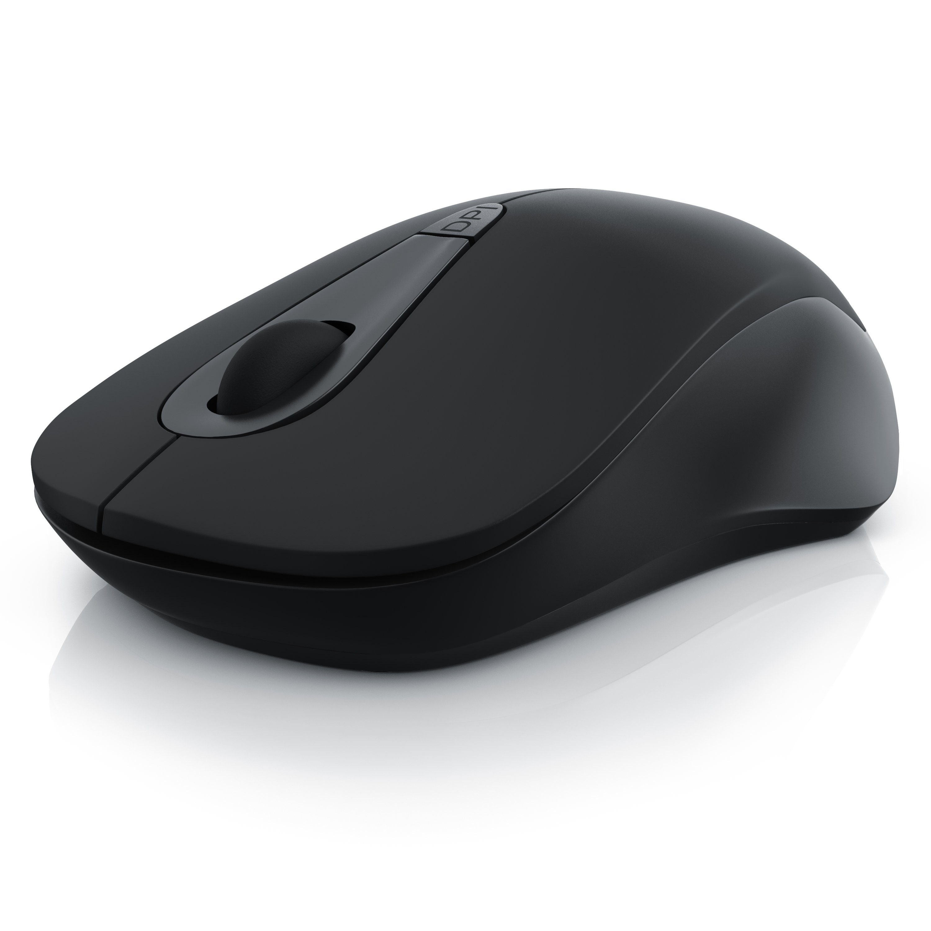 CSL ergonomische Maus (Bluetooth, kabellose Maus mit 800/16000 dpi bis zu 10m Reichweite)