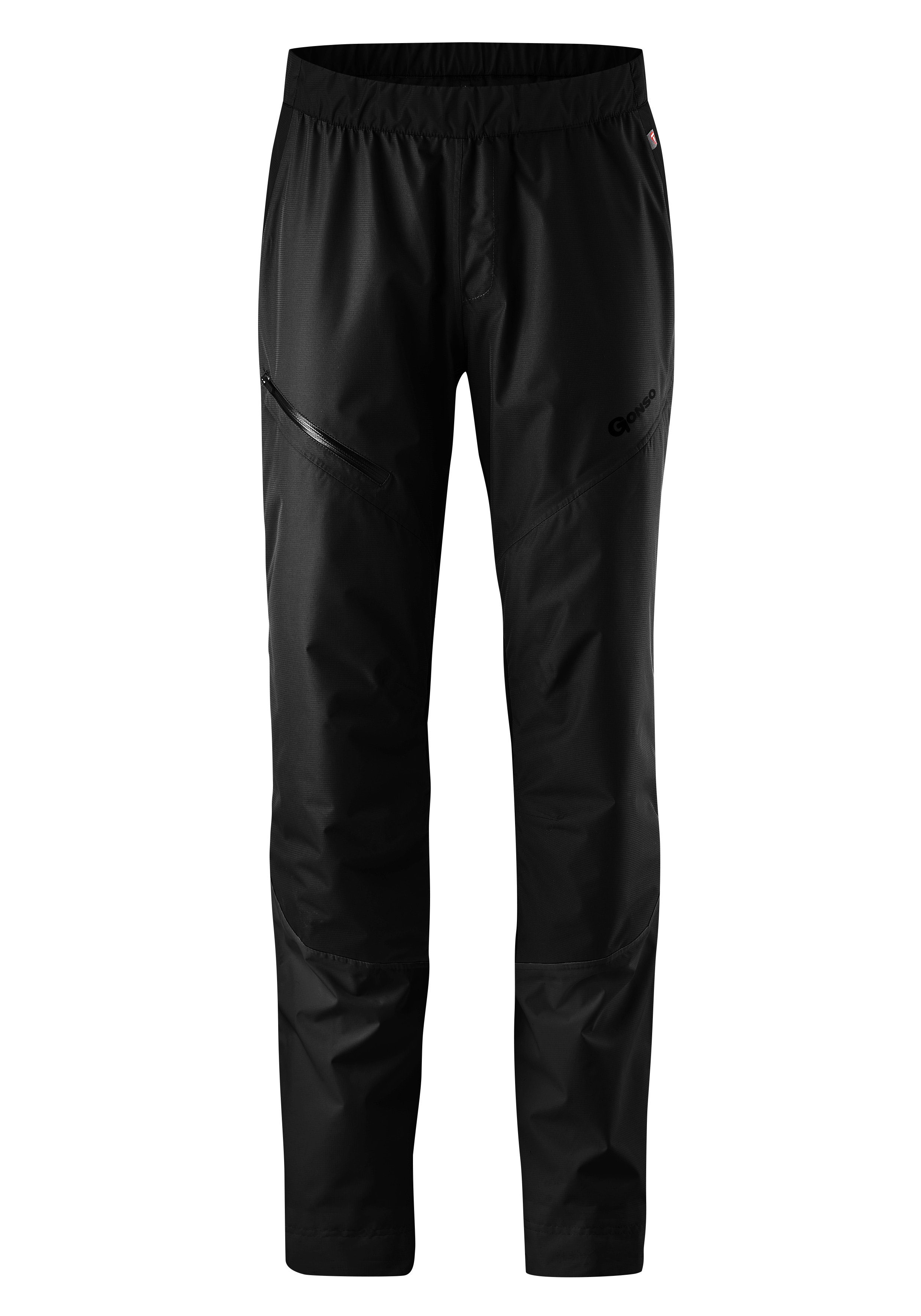 Fahrradhose SEVO Wintertage sehr für Gonso THERM dem Gefütterte Regenhose kalte schwarz auf Rad.