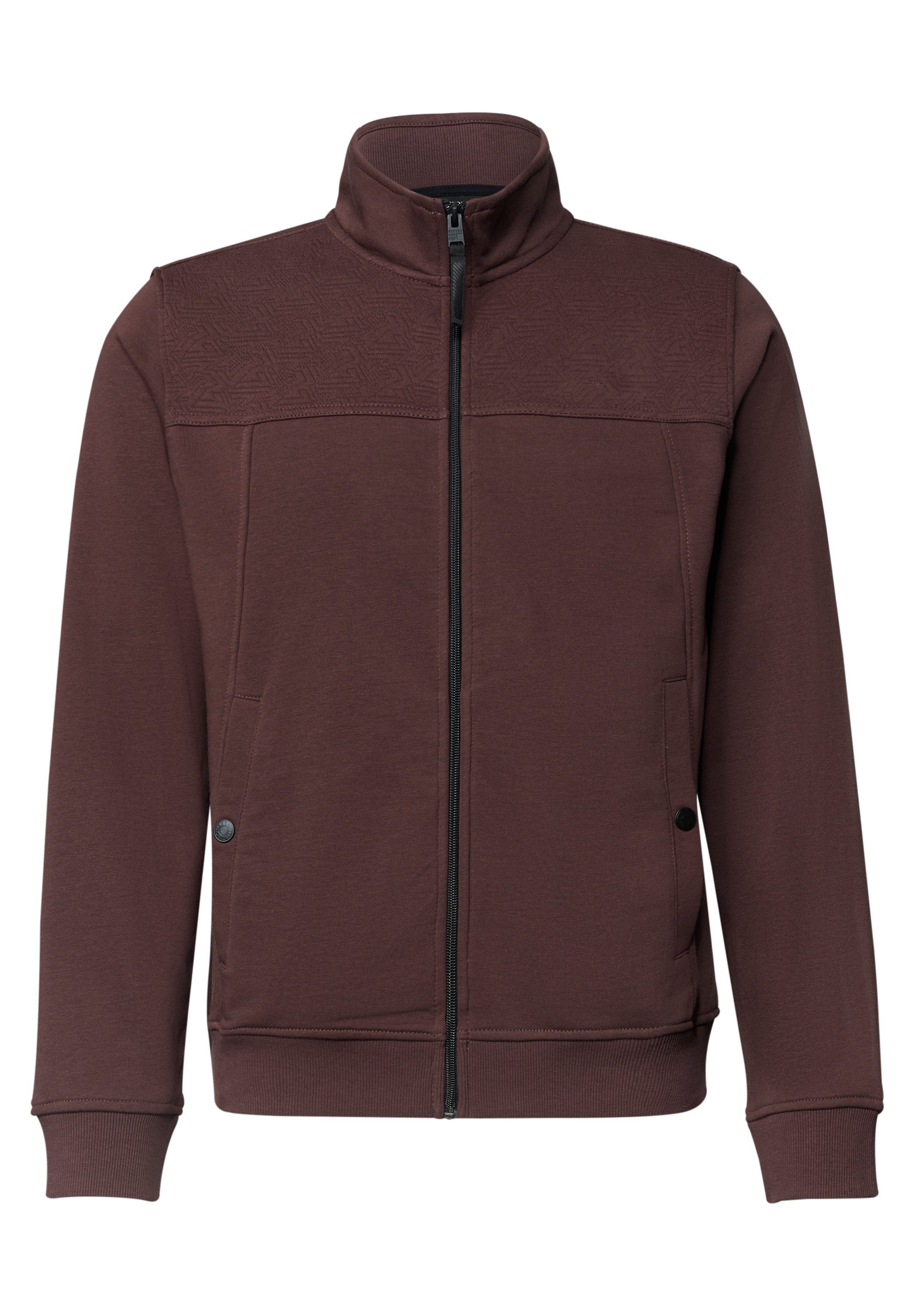 STREET ONE MEN Fleecejacke mit Stehkragen – Bild 4 von 5