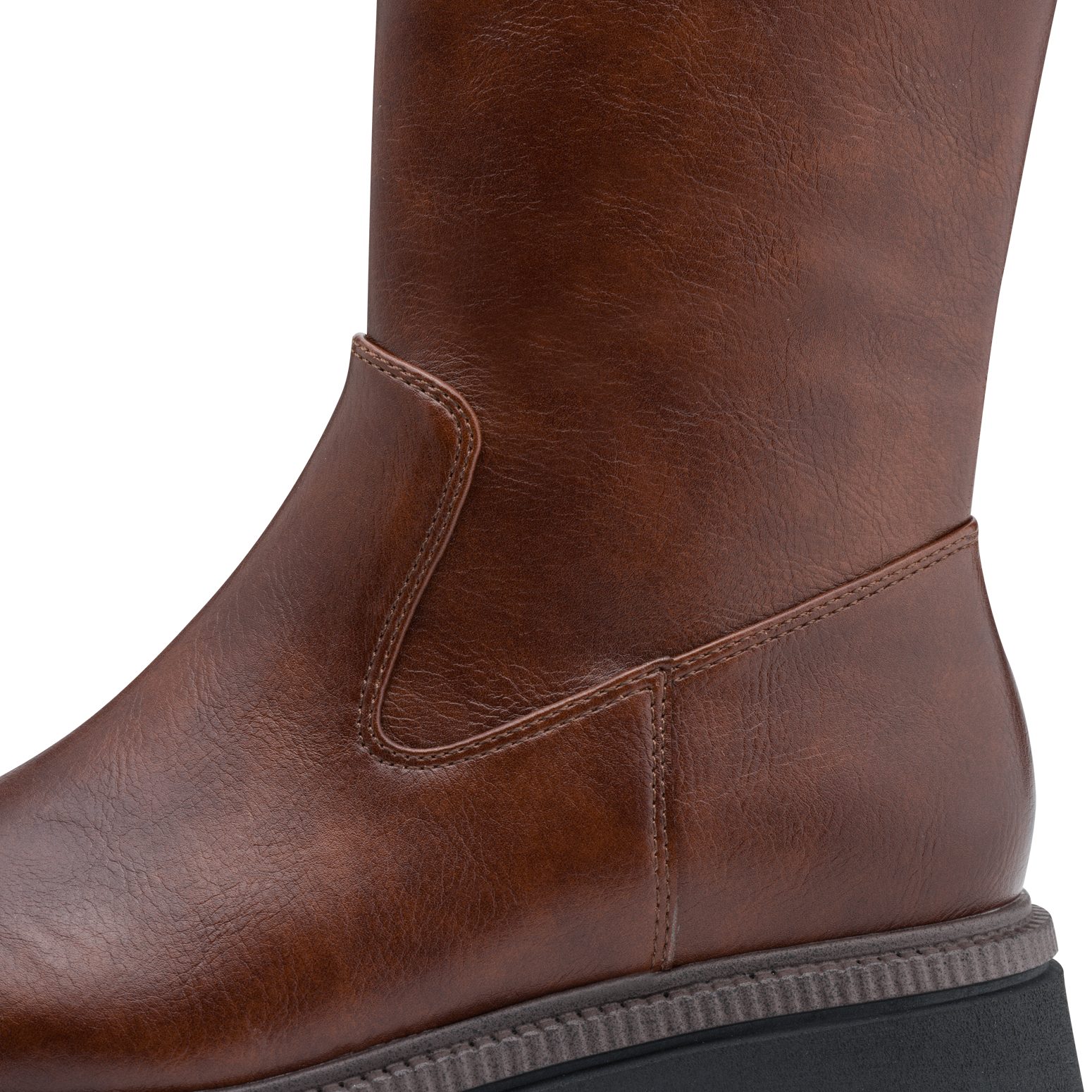 MARCO TOZZI Stiefelette Blockabsatz, Boots mit elastischem Schaft