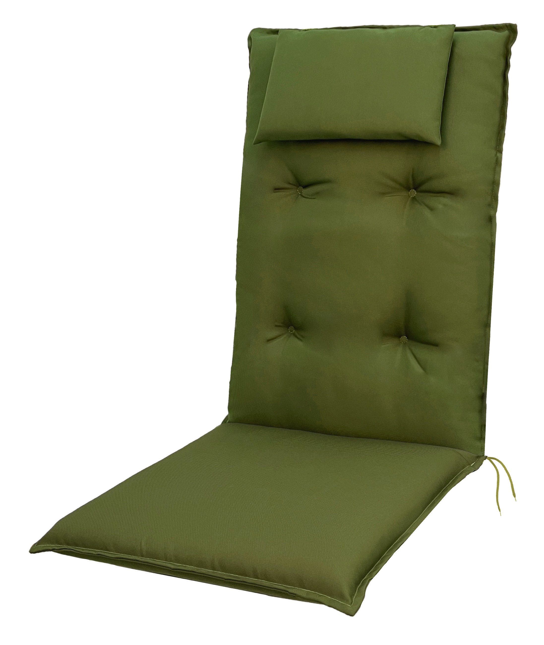 doppler® Hochlehnerauflage 7836 grün Gartenstuhl Auflagen günstig online kaufen