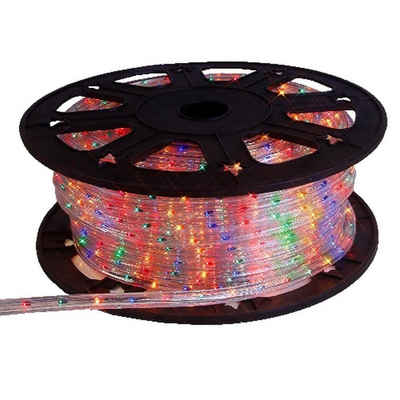 STAR TRADING LED-Lichterschlauch 565-08 LED Lichtschlauch 45m bunt 12,5mm kürzbar