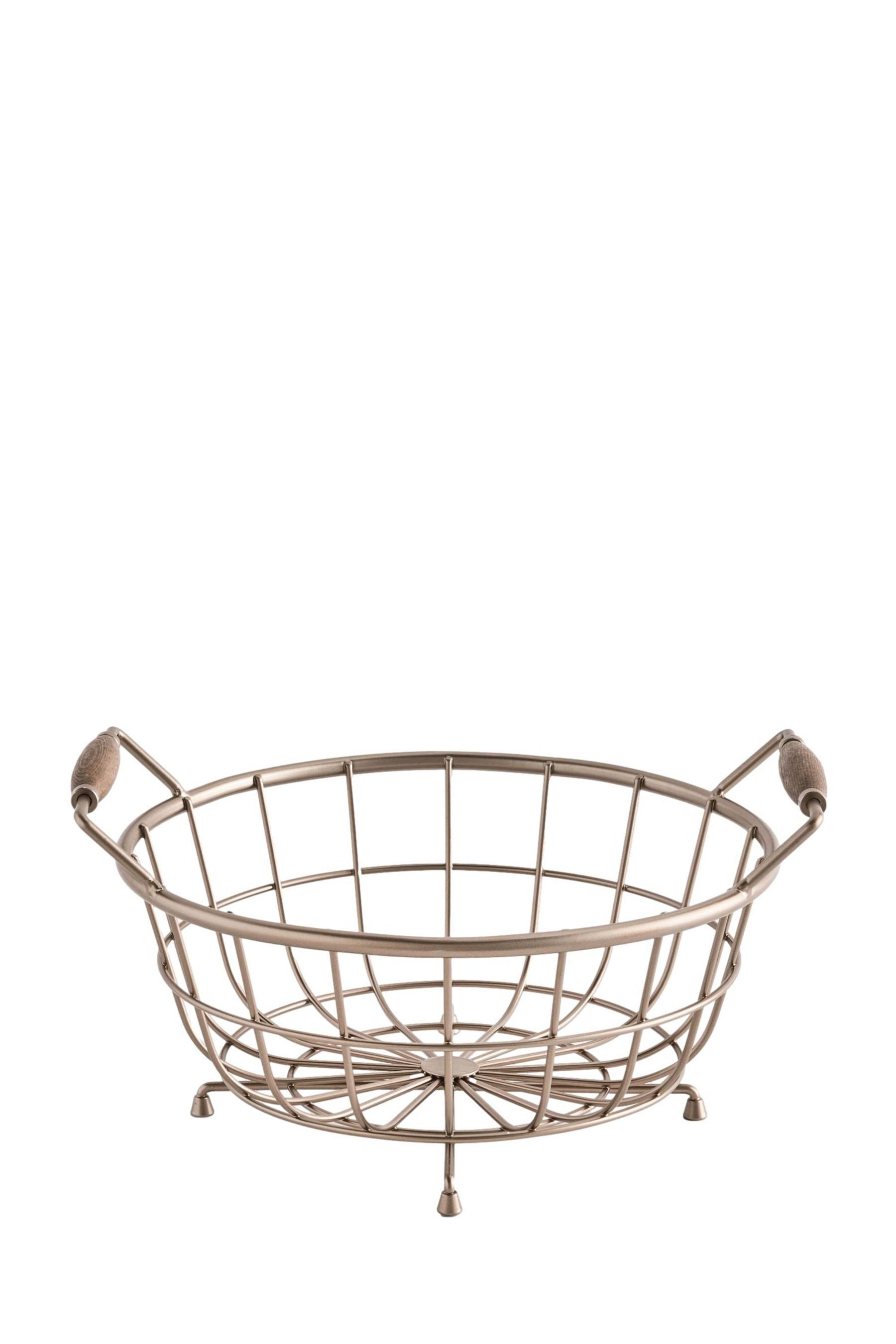 Next Obstschale Obstschale, Eisen, Holz, (1-tlg)