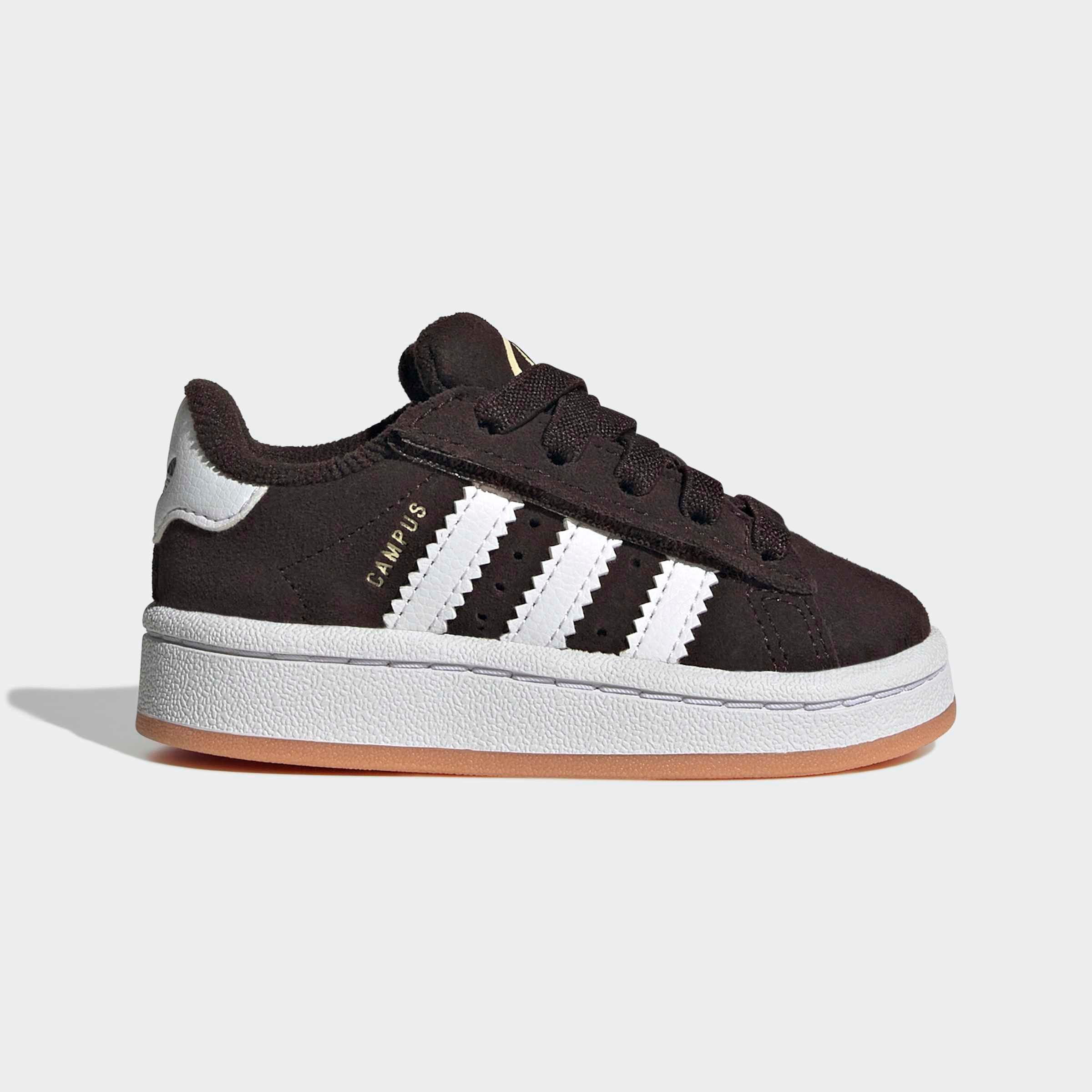 adidas Originals CAMPUS 00S COMFORT CLOSURE ELASTIC LACE Sneaker für Babys und Kleinkinder aus Leder und Wildleder, mit Gummisohle