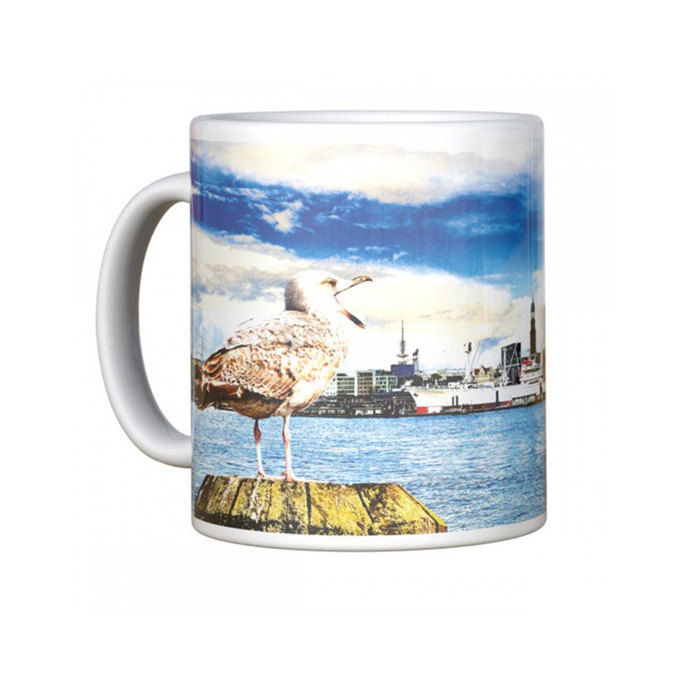 VertriebsArena GmbH Becher HSV Tasse "Elbe", Steinzeug