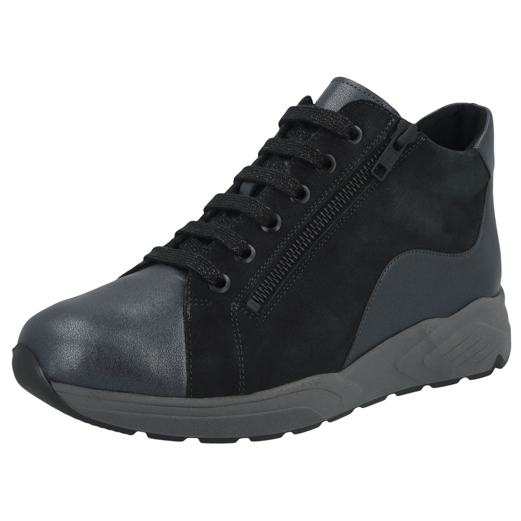 SOLIDUS Solidus Erwachsene Solidus Mia Stiefel Leder Reißverschlussstiefel