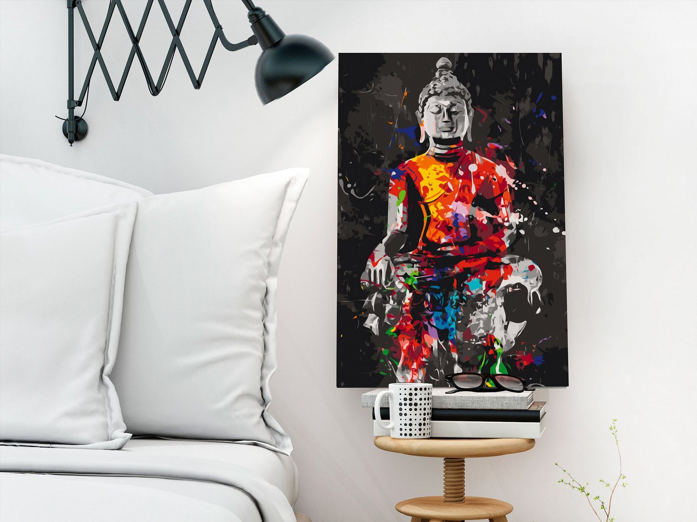 Thumbnail - Artgeist Malen nach Zahlen Buddha in Colours