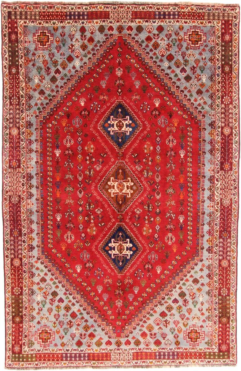 Orientteppich Ghashghai 169x263 Handgeknüpfter Orientteppich / Perserteppich, Nain Trading, rechteckig, Höhe: 12 mm