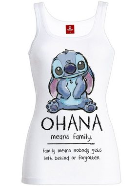 Disney Tanktop »Lilo & Stitch Ohana Means Friend«