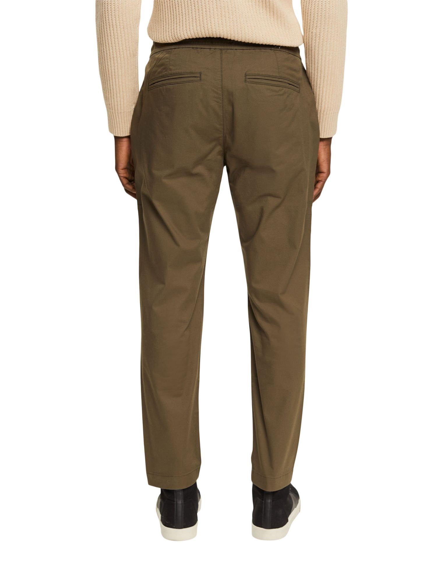 KHAKI im DARK Jogger-Stil Stoffhose Esprit edc by Hose