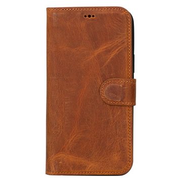 Renna Leather Handyhülle iPhone 15 Alle Modelle Echtes Leder abnehmbare Handyhülle
