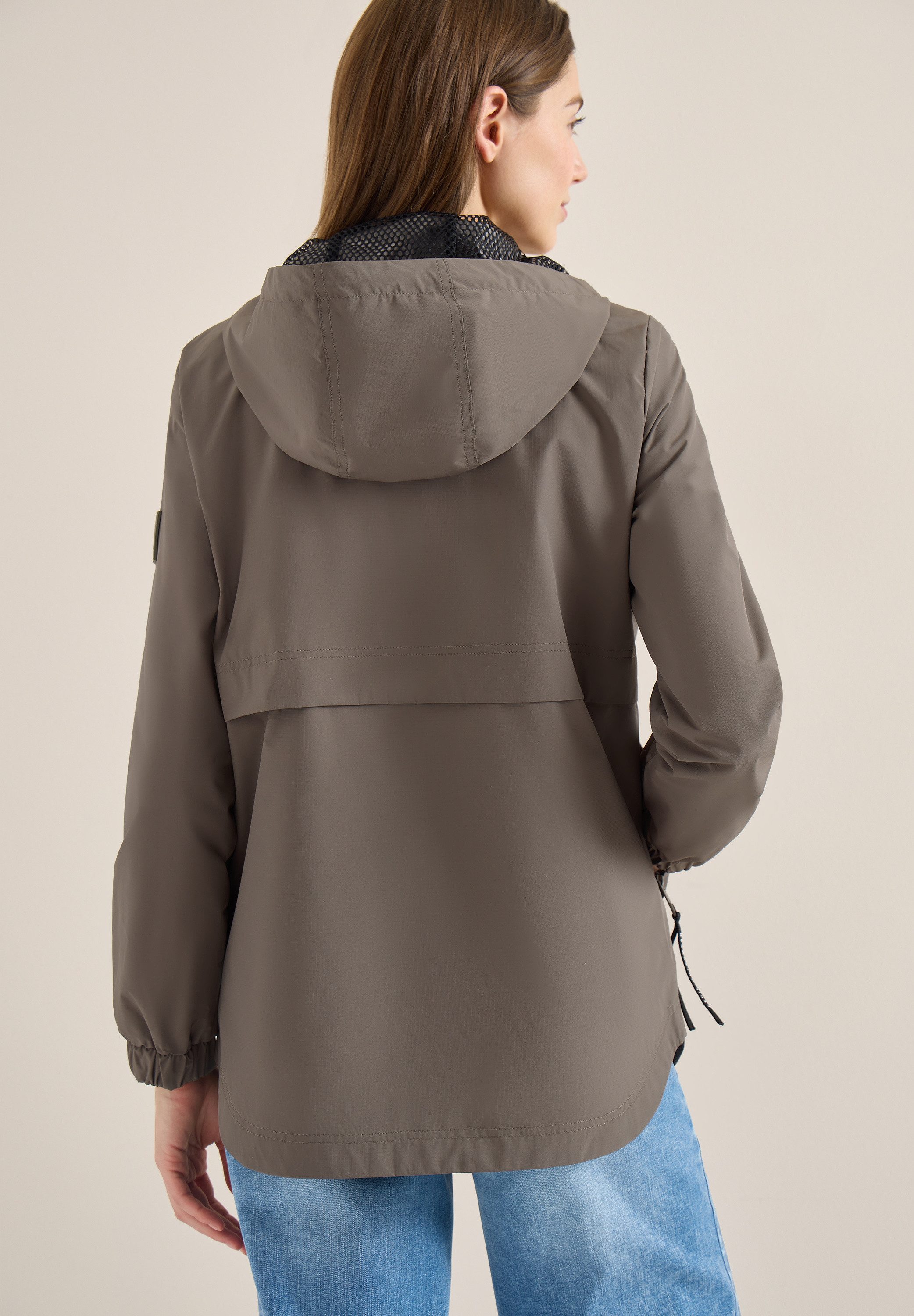 CECIL Windbreaker sportive A-Linie, mit Kapuze