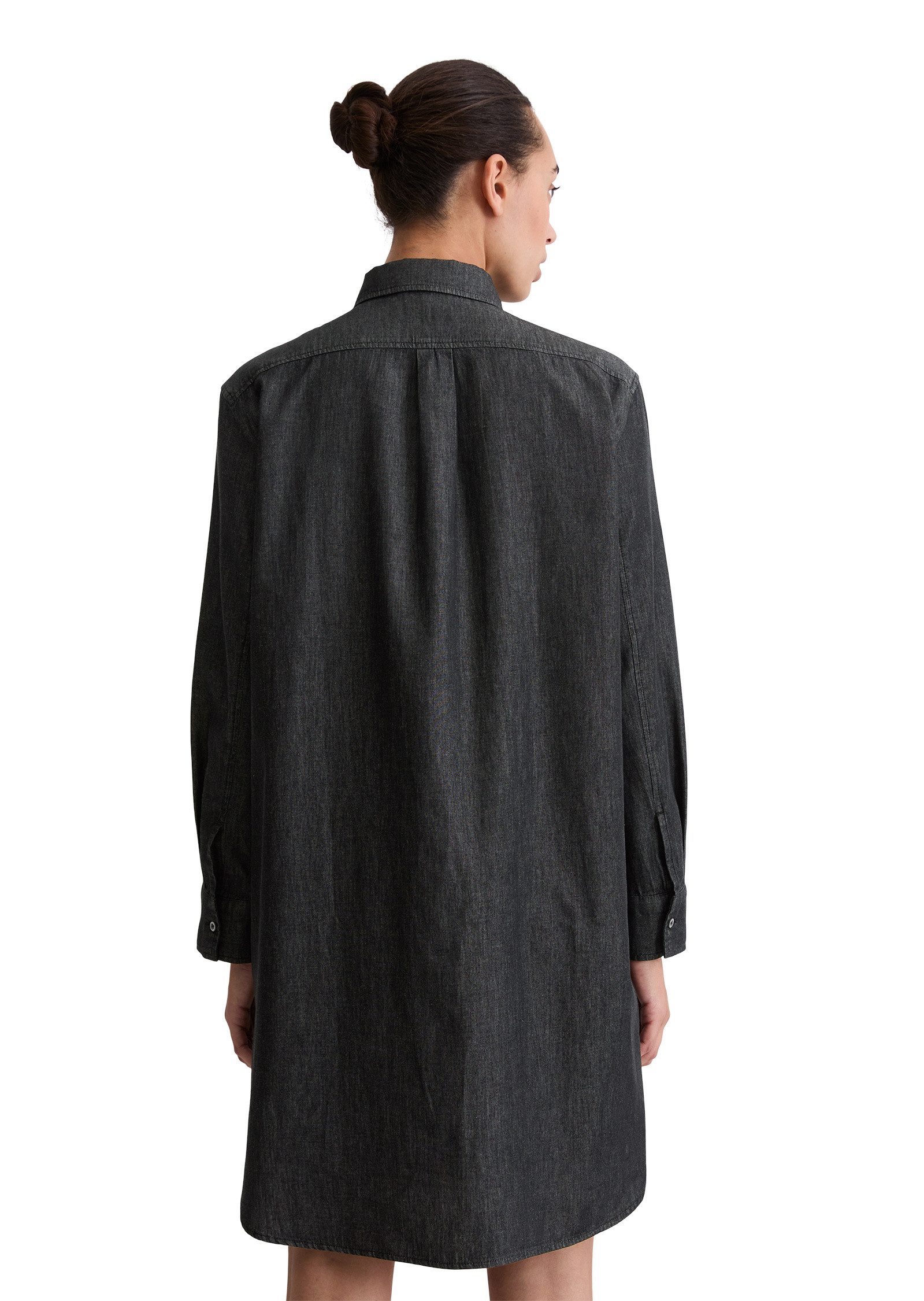 Marc O'Polo Hemdblusenkleid aus Baumwoll-Chambray