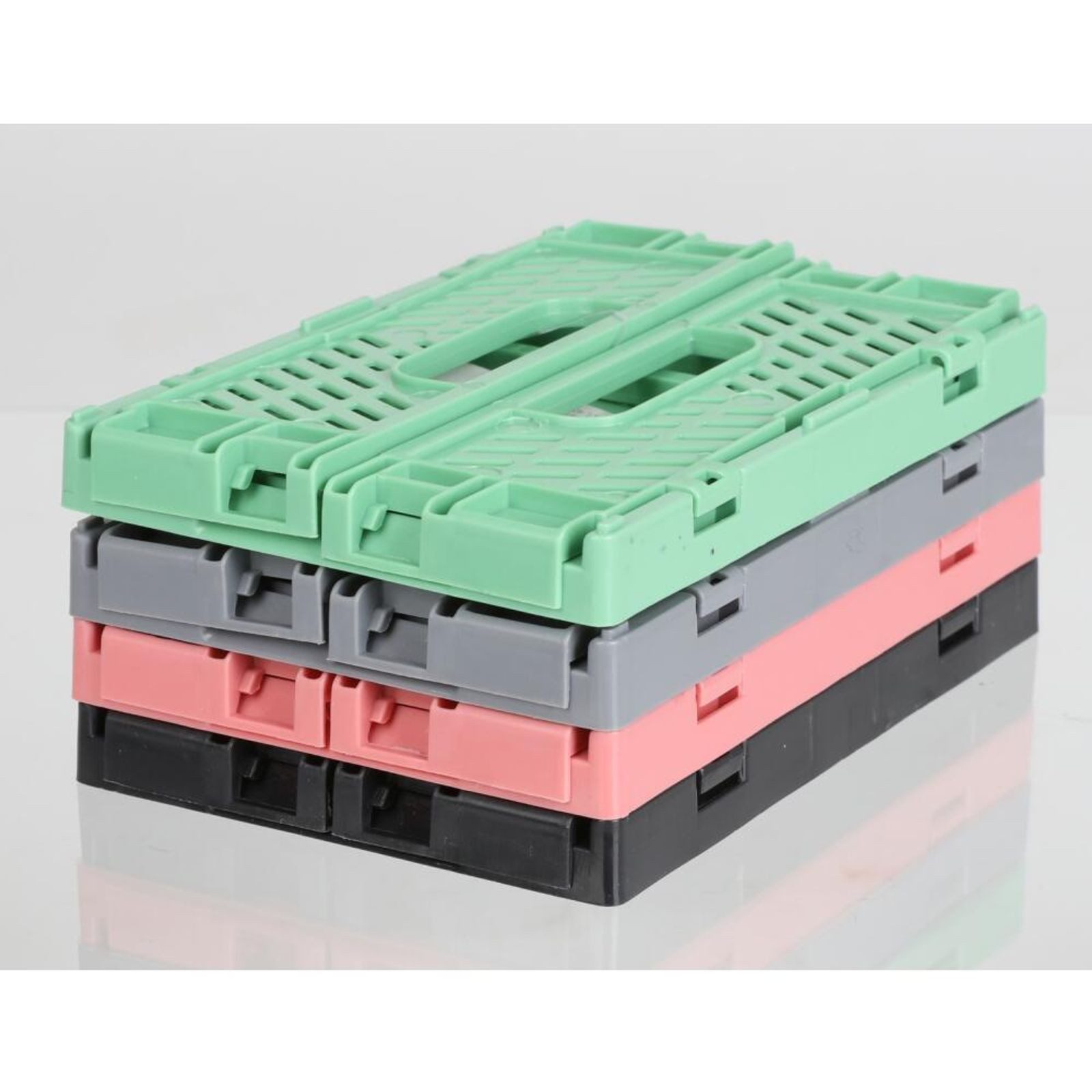 BURI Faltbox 24x Mini-Deko Klappbox 15x10x 5,7cm