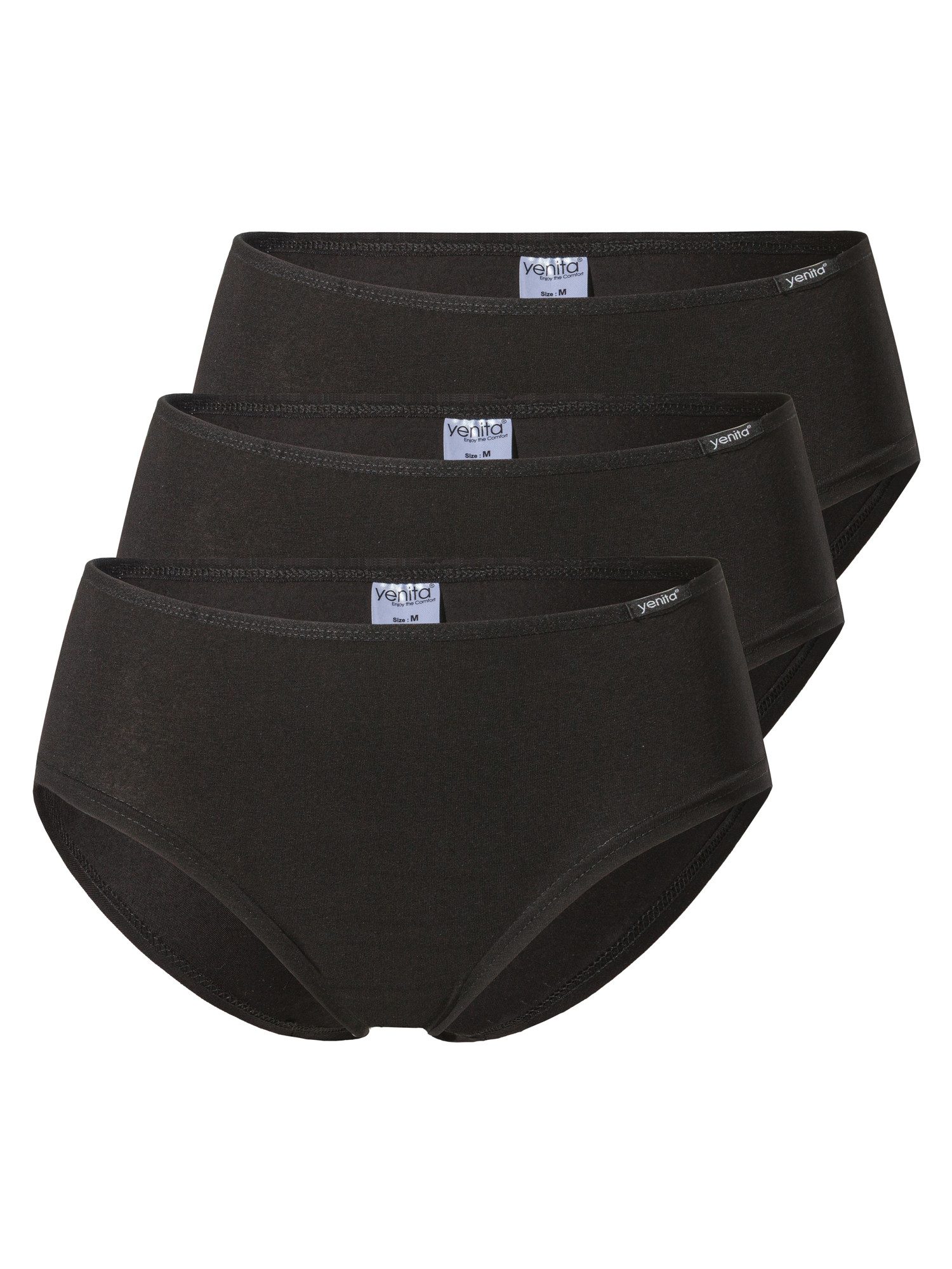 Yenita® Slip Modern-Collection (3-St) in weicher Baumwoll-Stretchqualität günstig online kaufen