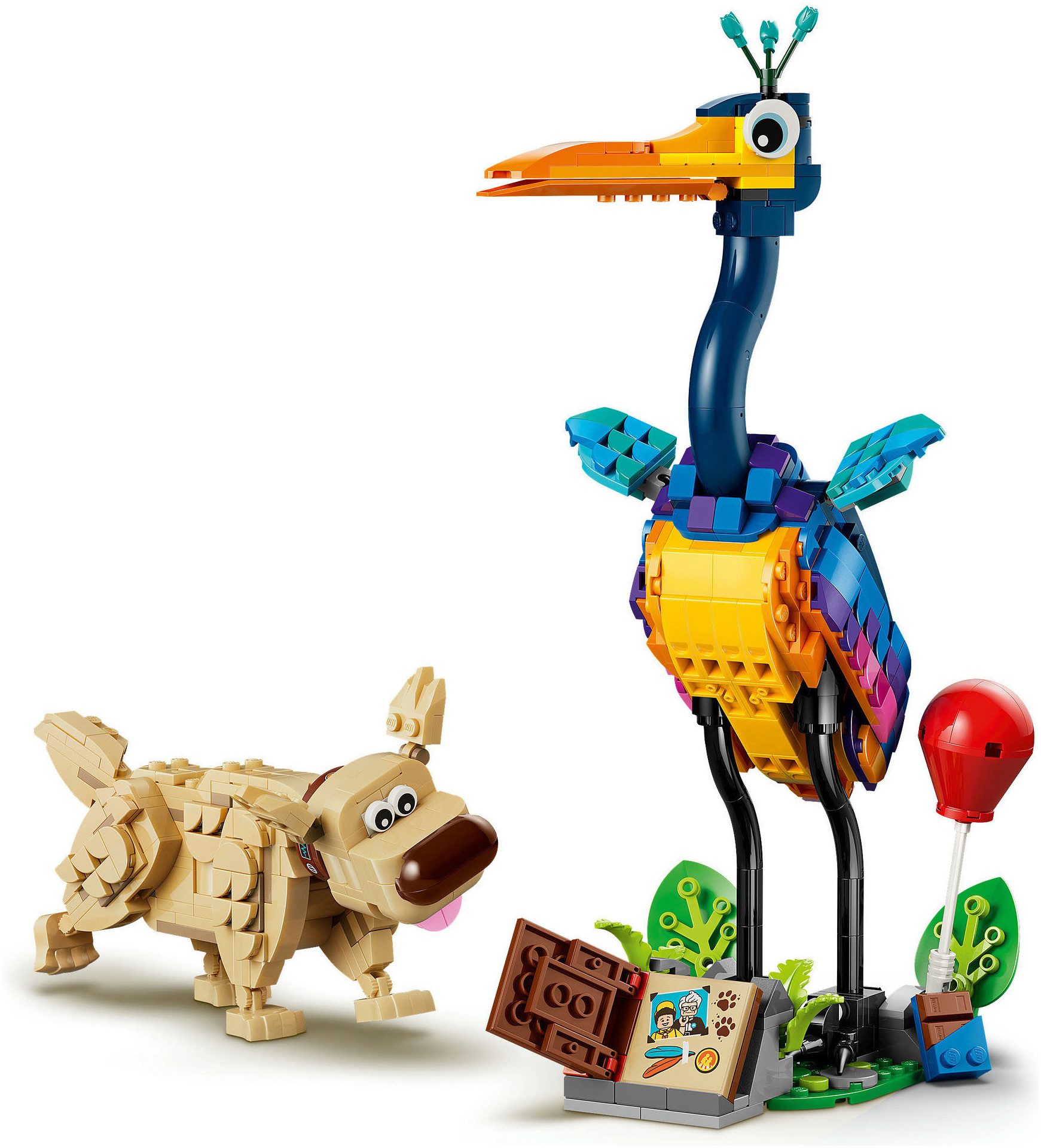 LEGO® Kevin und Dug (43290), LEGO Disney Pixar Konstruktionsspielsteine, (628 St) – Bild 4 von 5