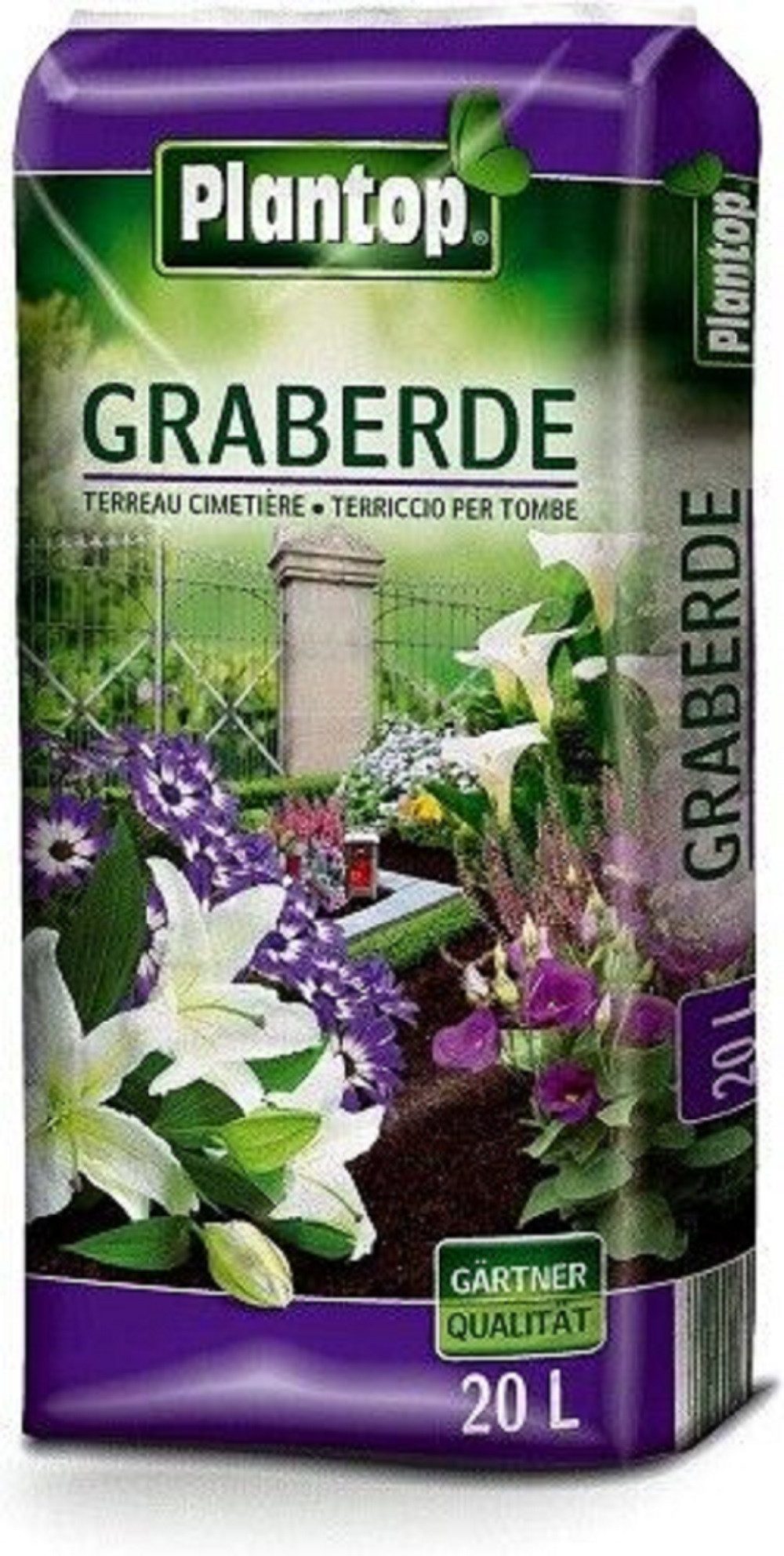 Plantop Blumenerde Plantop Graberde 20l