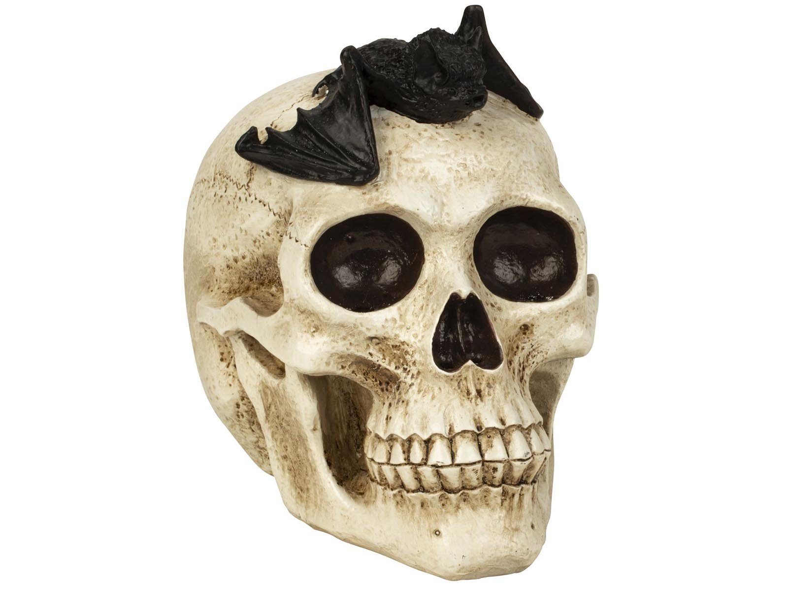 Dekofigur Halloween Totenkopf verschiedene Motive