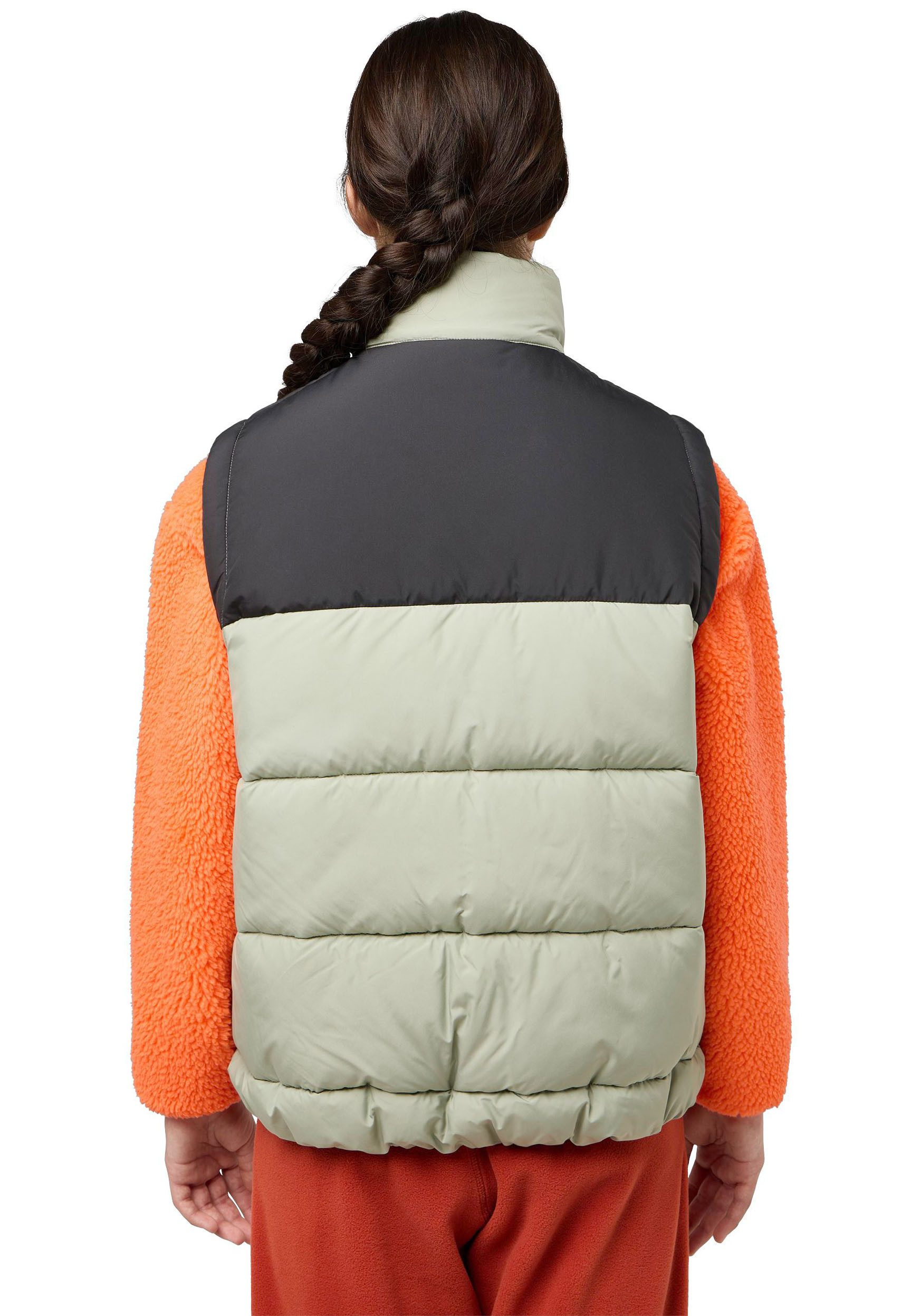 Jack Wolfskin Steppweste TEEN für Kinder für Kinder, mit hochschließendem Kragen