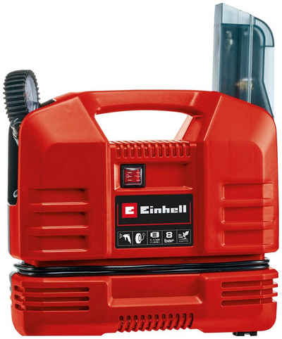 Einhell Koffer-Kompressor TC-AC 190 OF Set, 1100 W, max. 8 bar, Set, 4-tlg.