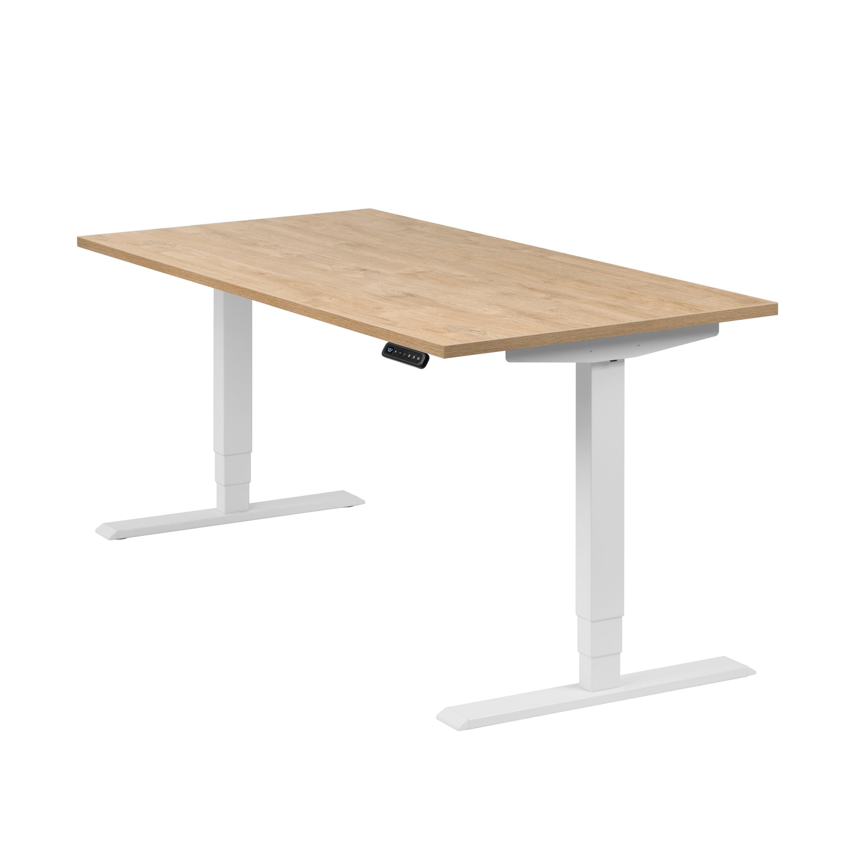 boho office® Schreibtisch Homedesk, Weiß elektrisch günstig online kaufen