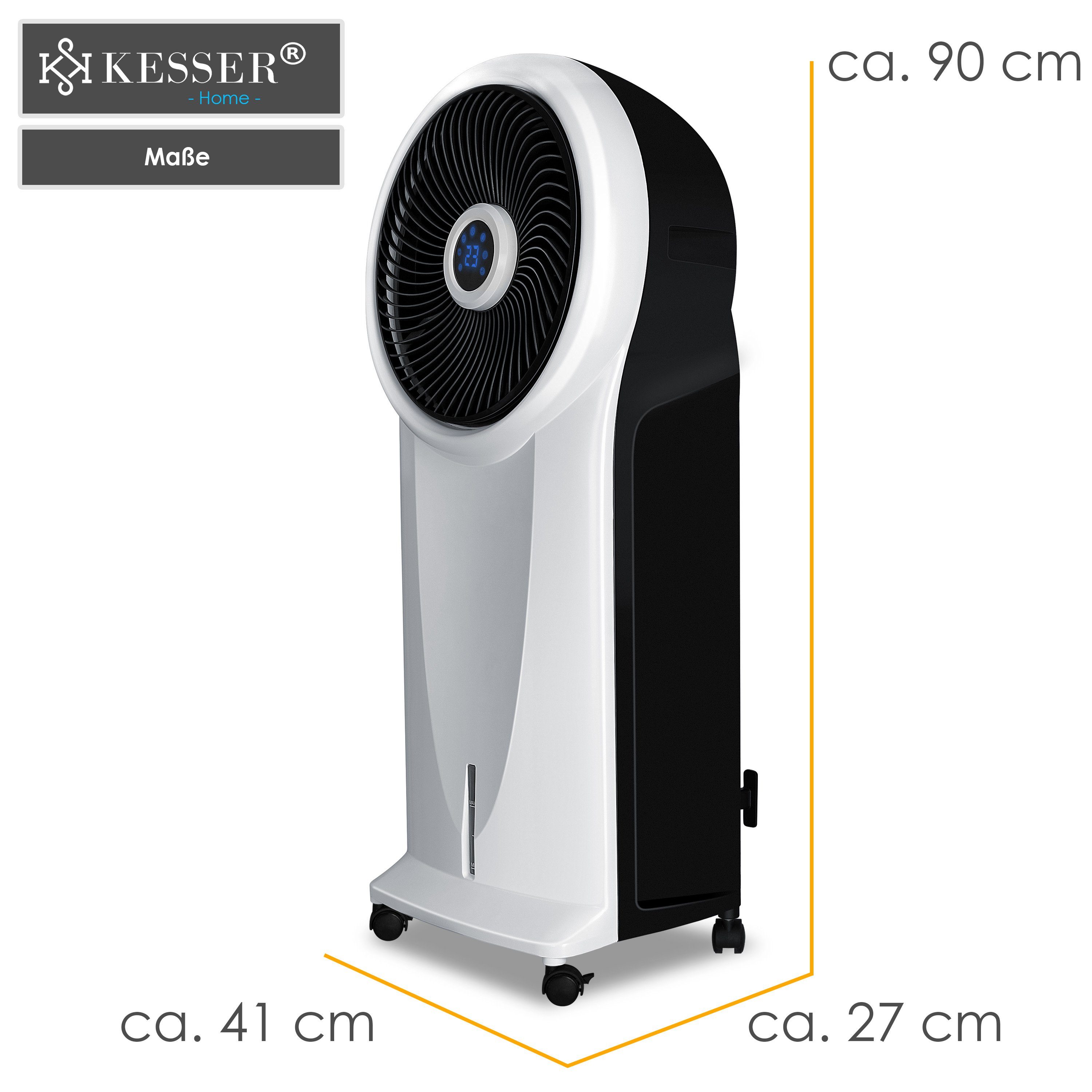 Turmventilator, Klimaanlage Fernbedienung Klimagerät + Mobile Ventilator KESSER 4in1