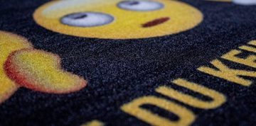 Fußmatte emoji- Türmatte Hast Du Kein Zuhause? 60x40 cm, Rockbites, Rechteckig, Höhe: 3 mm