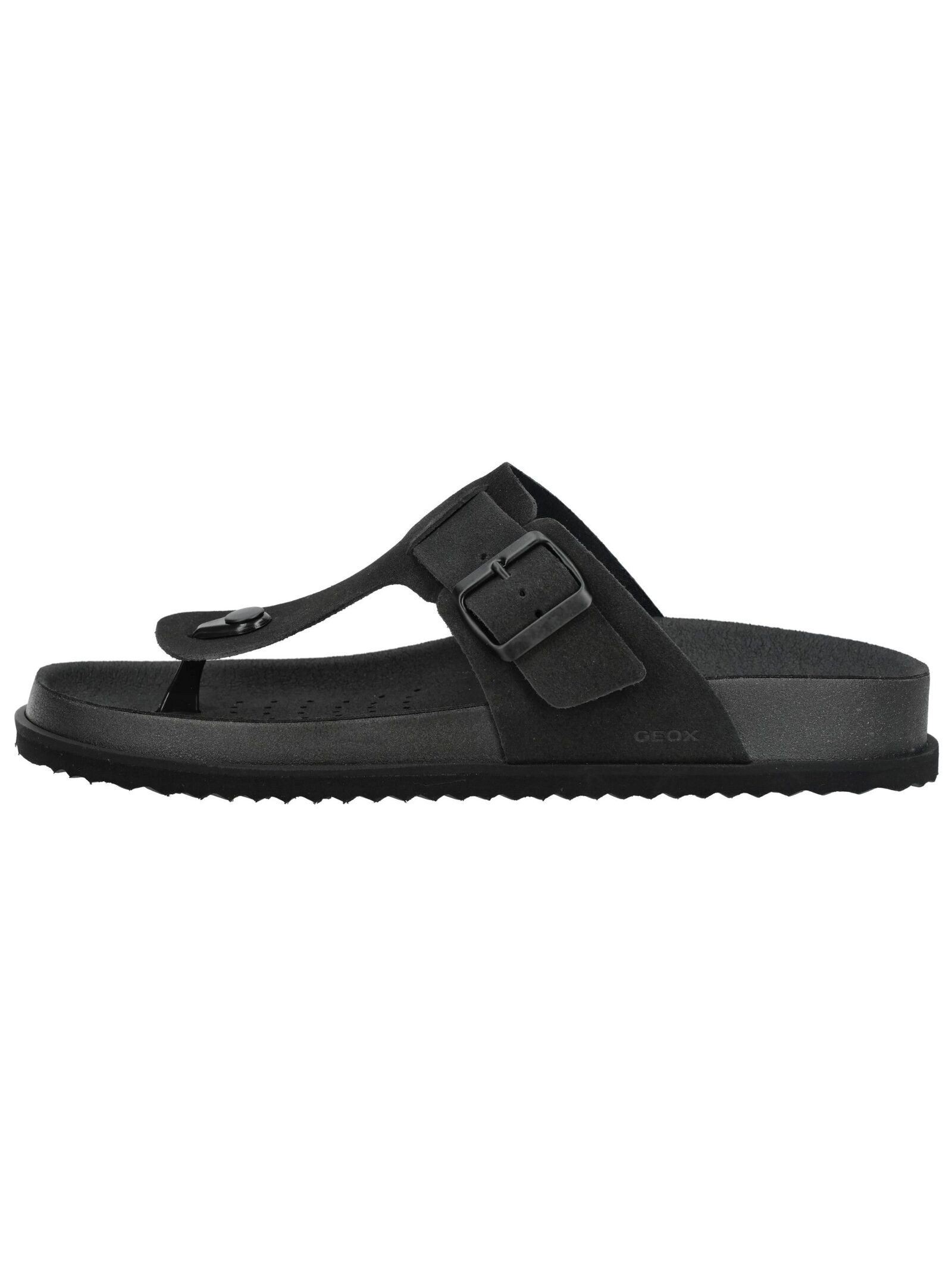 Geox Geox Pantoletten Veloursleder Zehentrenner günstig online kaufen