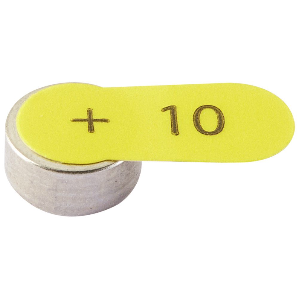 Intenso Intenso Hörgerätebatterie PR70-10 1.45 V 6 St. 86 mAh Zink-Luft 750441 Knopfzelle