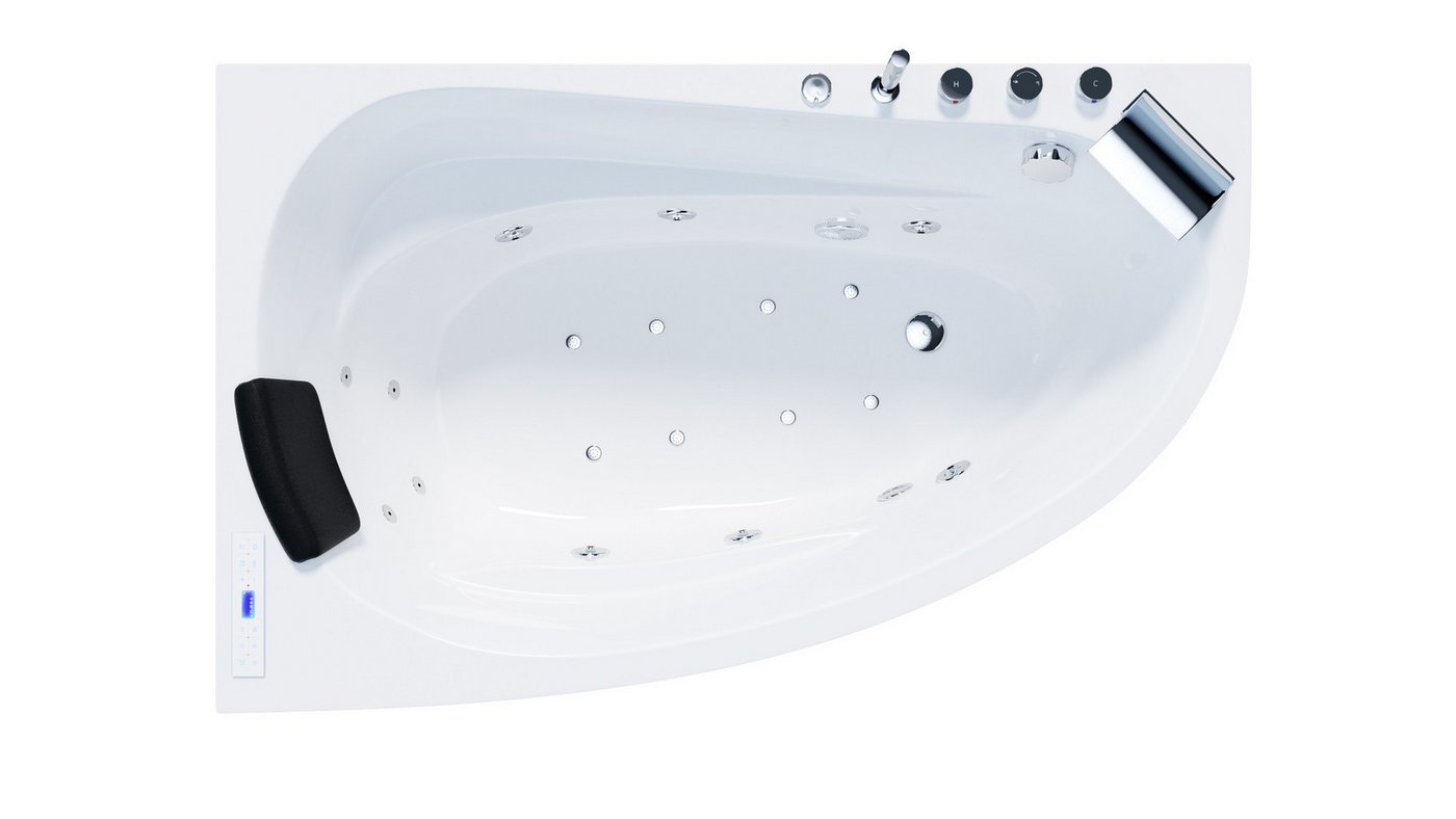 Thumbnail - Magnolia Home Whirlpool Stardust links Premium Whirlpool Set (L/B/H) 150/95/58,5 cm
