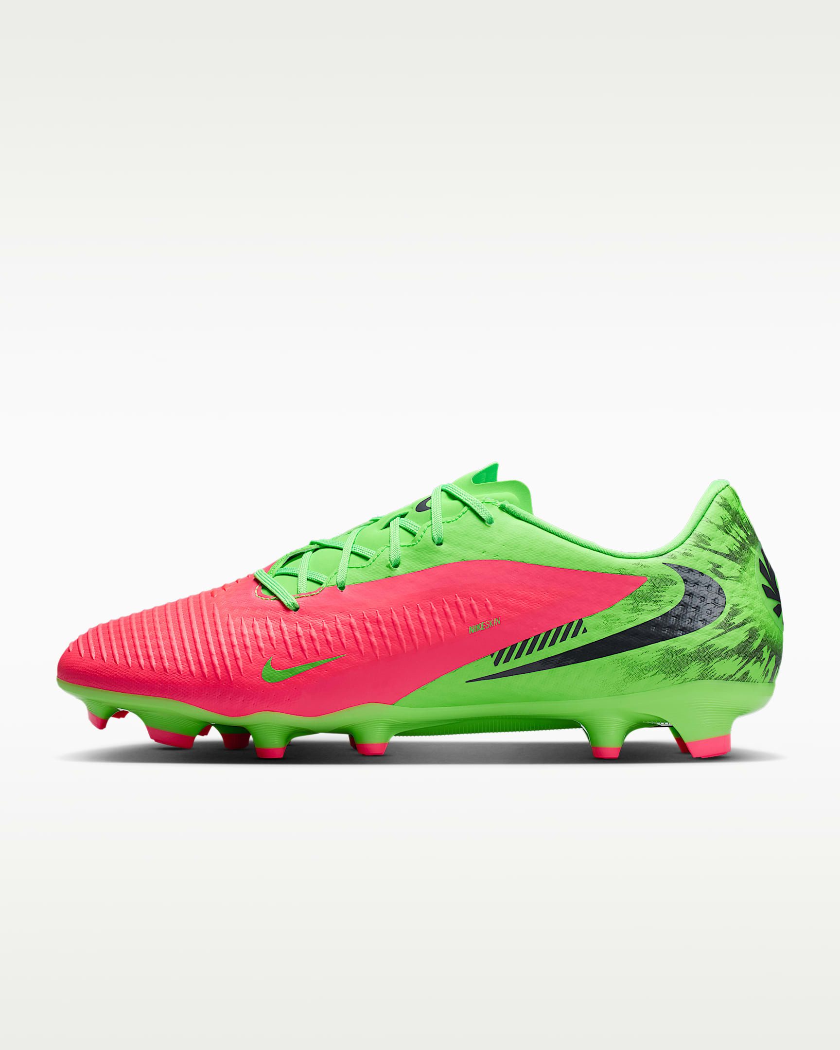 Nike PHANTOM 6 LOW ACAD FG/MG EH Fußballschuh Erling Haarland, Außensohle für Rasenplätze