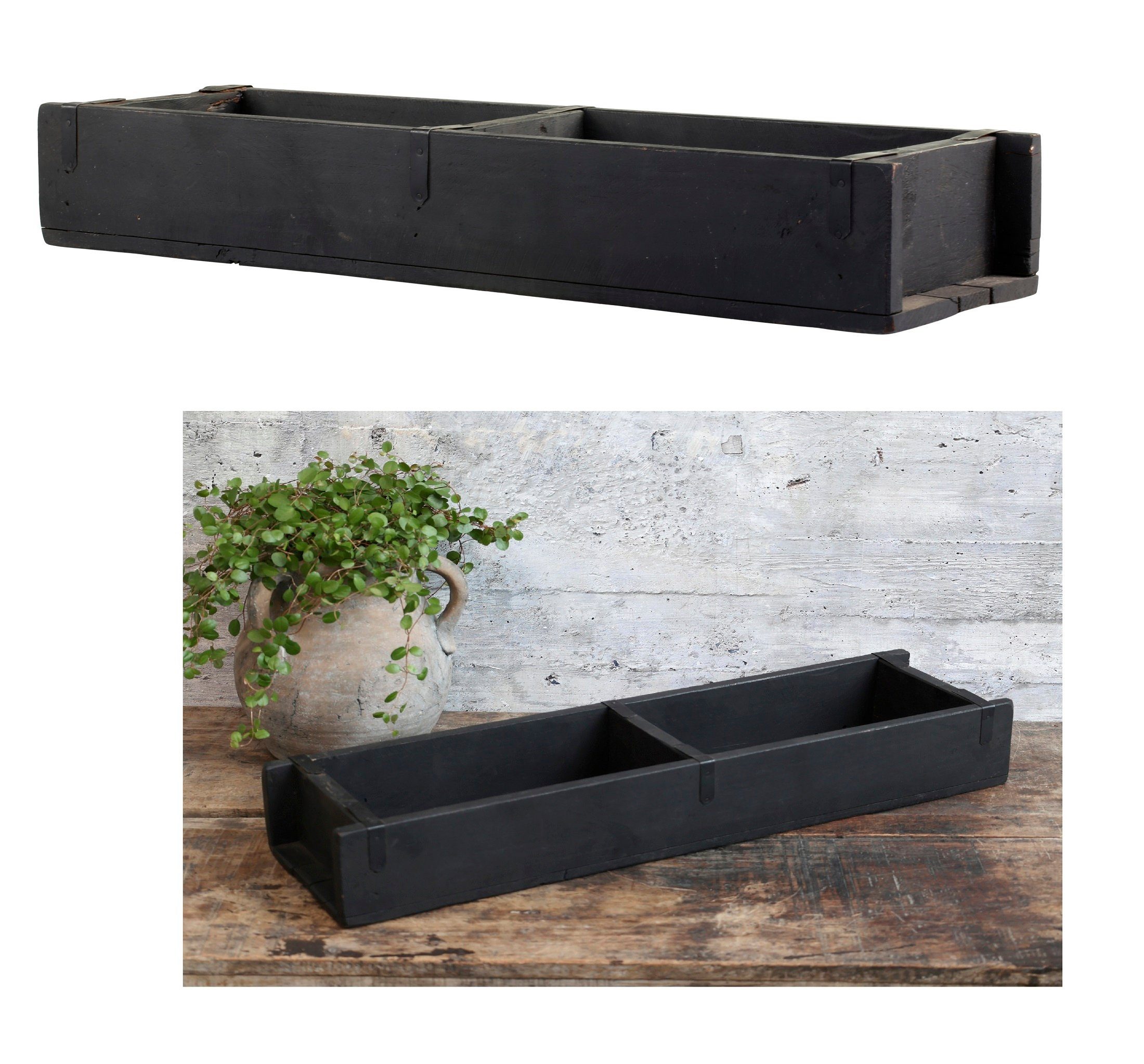 Holzkiste Ziegelform Doppelte Alte Backsteinform Holz Kiste Chic Antique