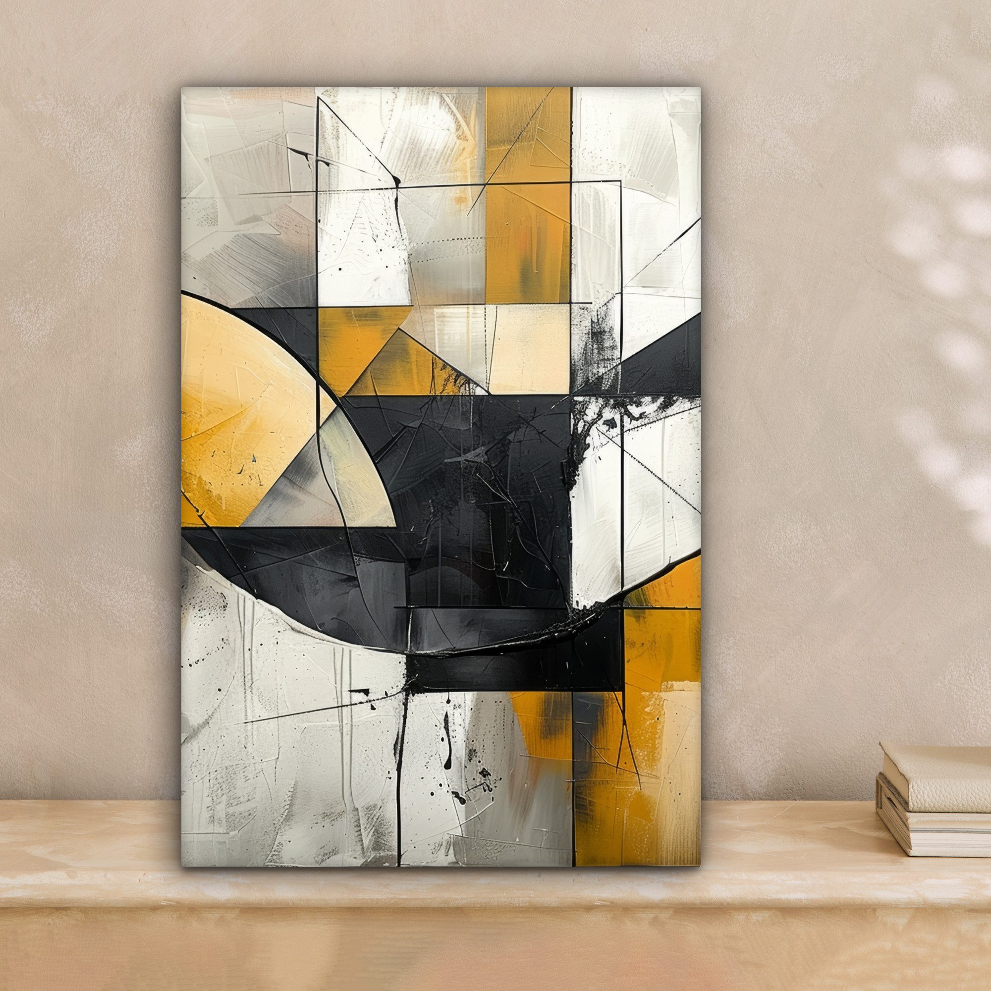 OneMillionCanvasses® Leinwandbild Abstrakt - Kunst - Geometrisch - Ästhetis günstig online kaufen