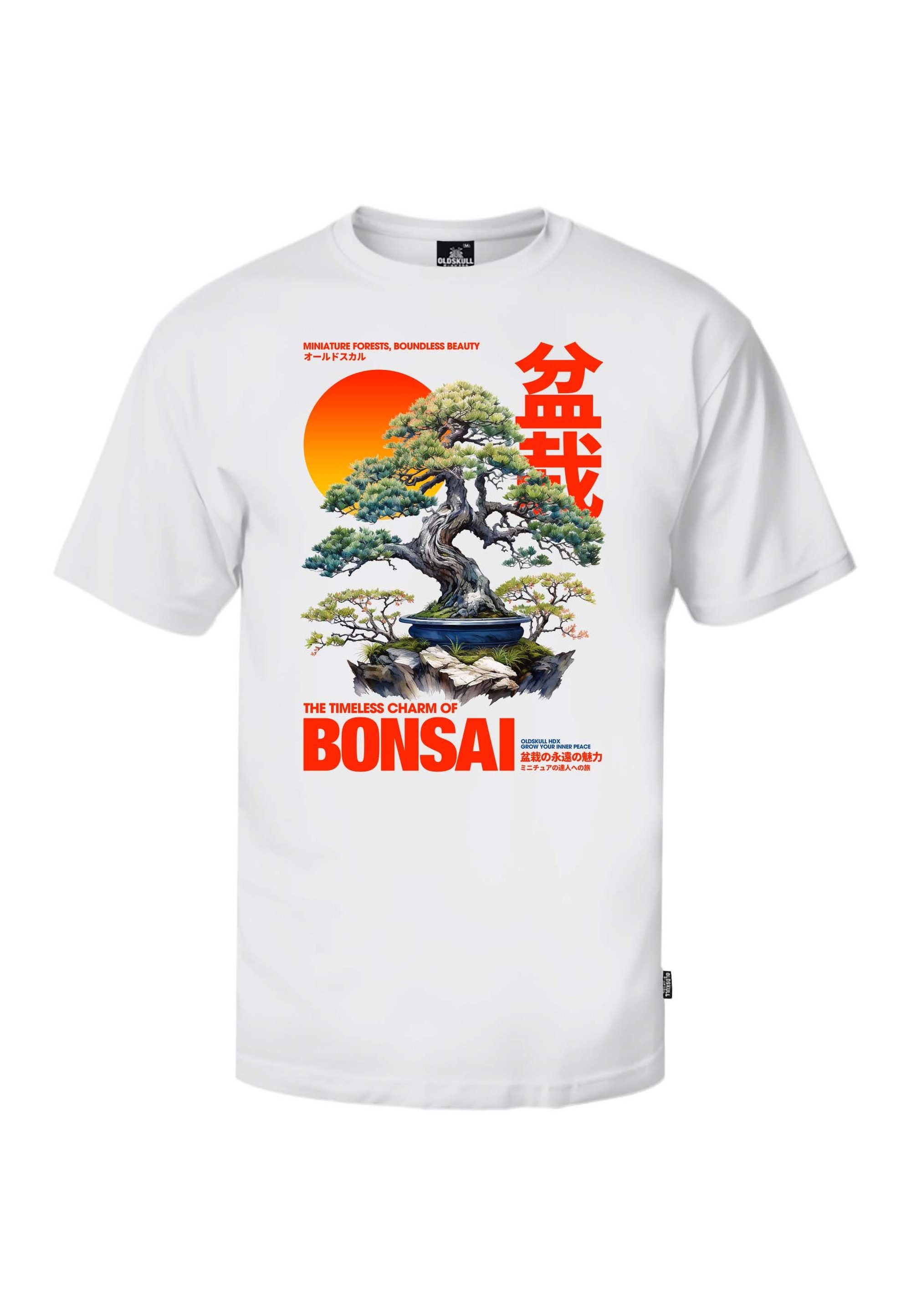 Oldskull T-Shirt ASIAN BONSAI (1-tlg) mit coolem Print