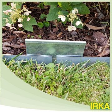 IRKA Rasenkante Verbinder für Rasenkantenband Alu-Zink