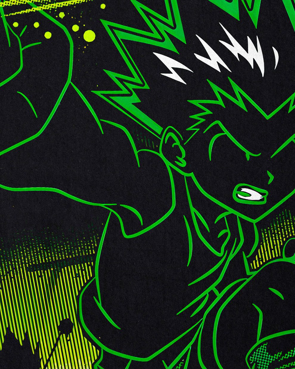 style3 T-Shirt The Jajanken hunter anime japan manga hunter x hunter