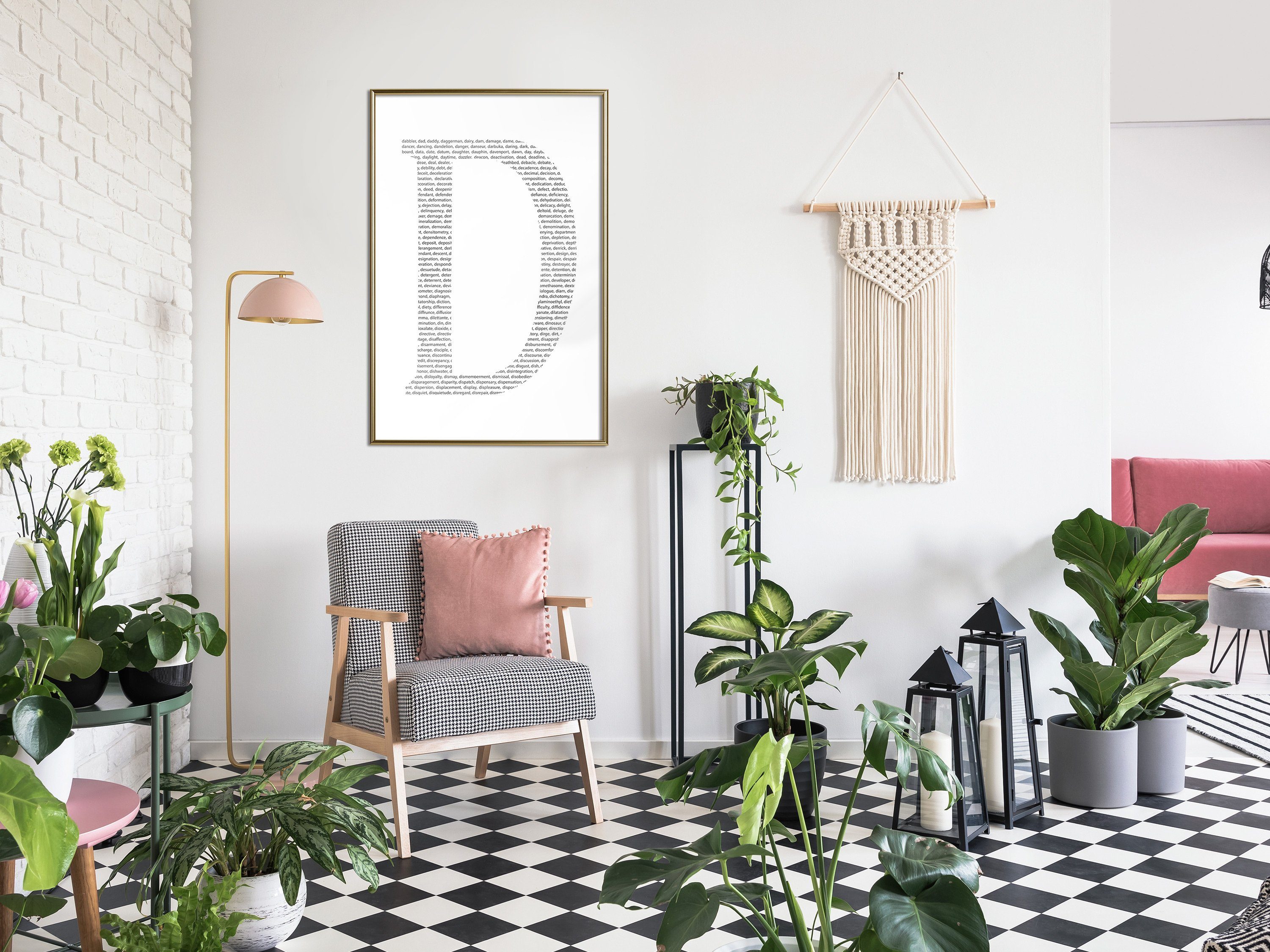 Artgeist Poster Letter D []