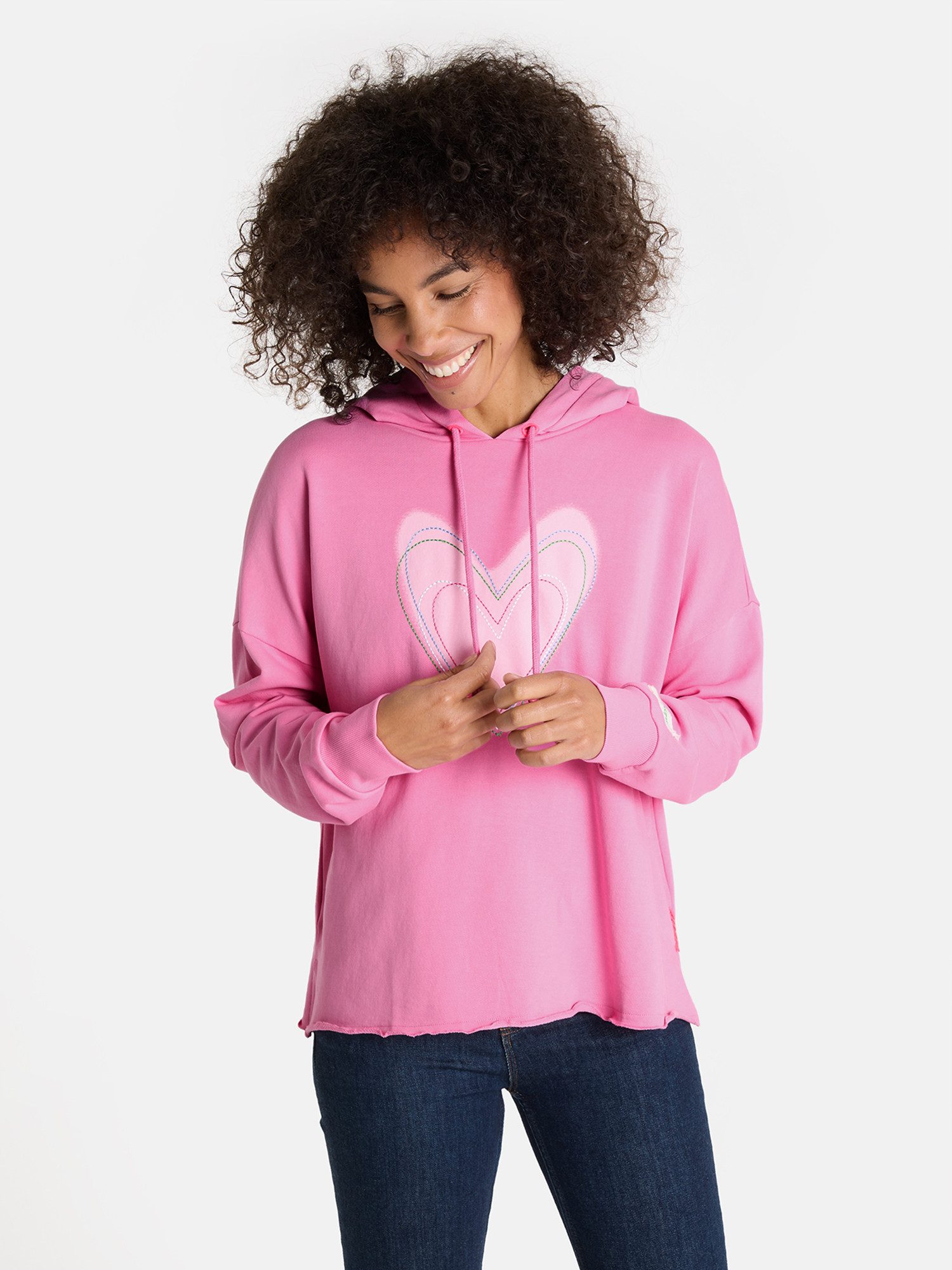 Lieblingsstück Kapuzensweatshirt CyrenaL aus reiner Baumwolle günstig online kaufen