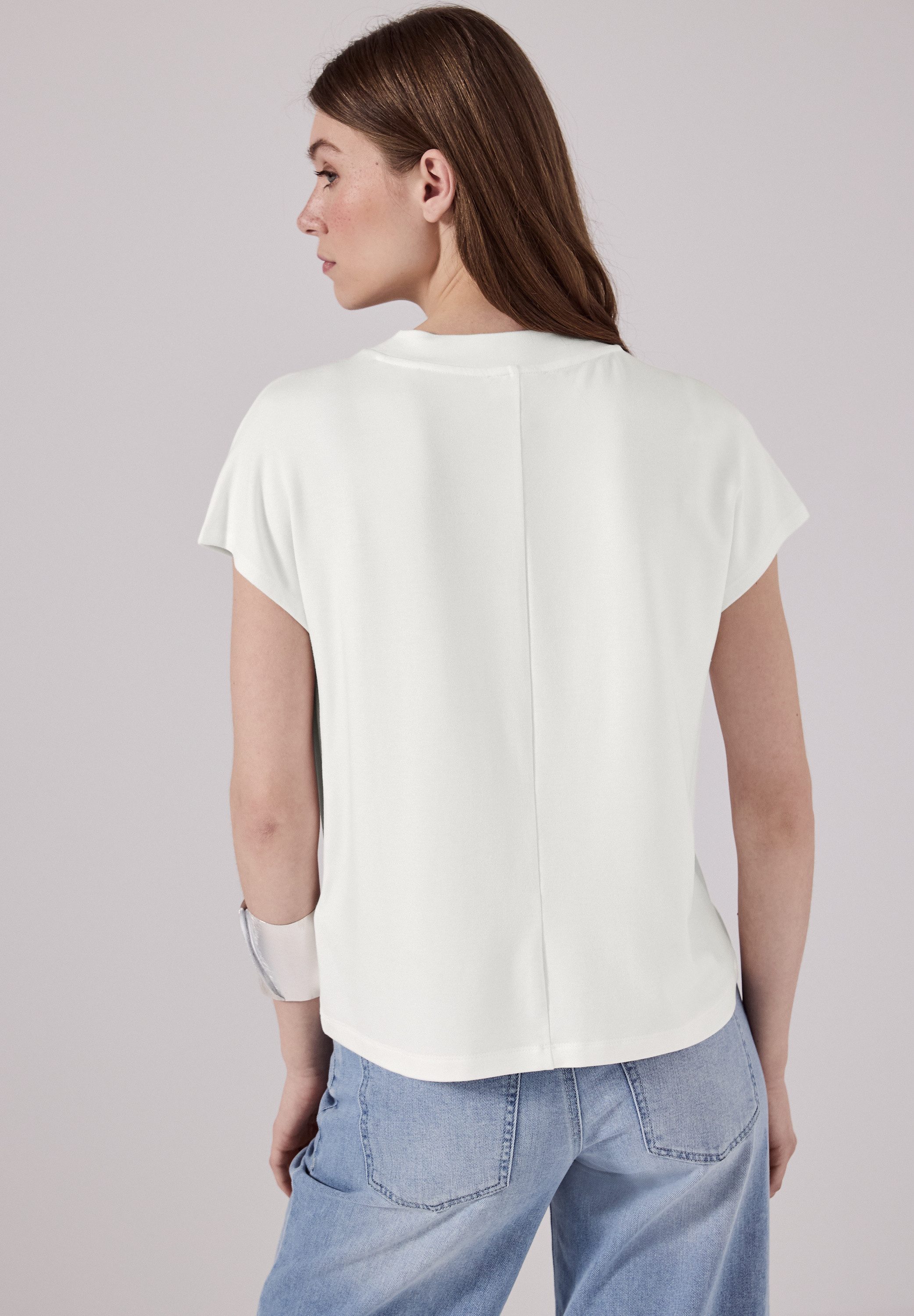 STREET ONE T-Shirt, mit Turtleneck günstig online kaufen