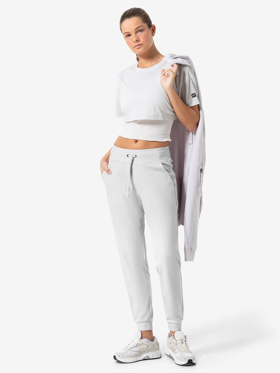 SUPER.NATURAL Jogginghose für Damen, Merino YOBO PANTS casual Design