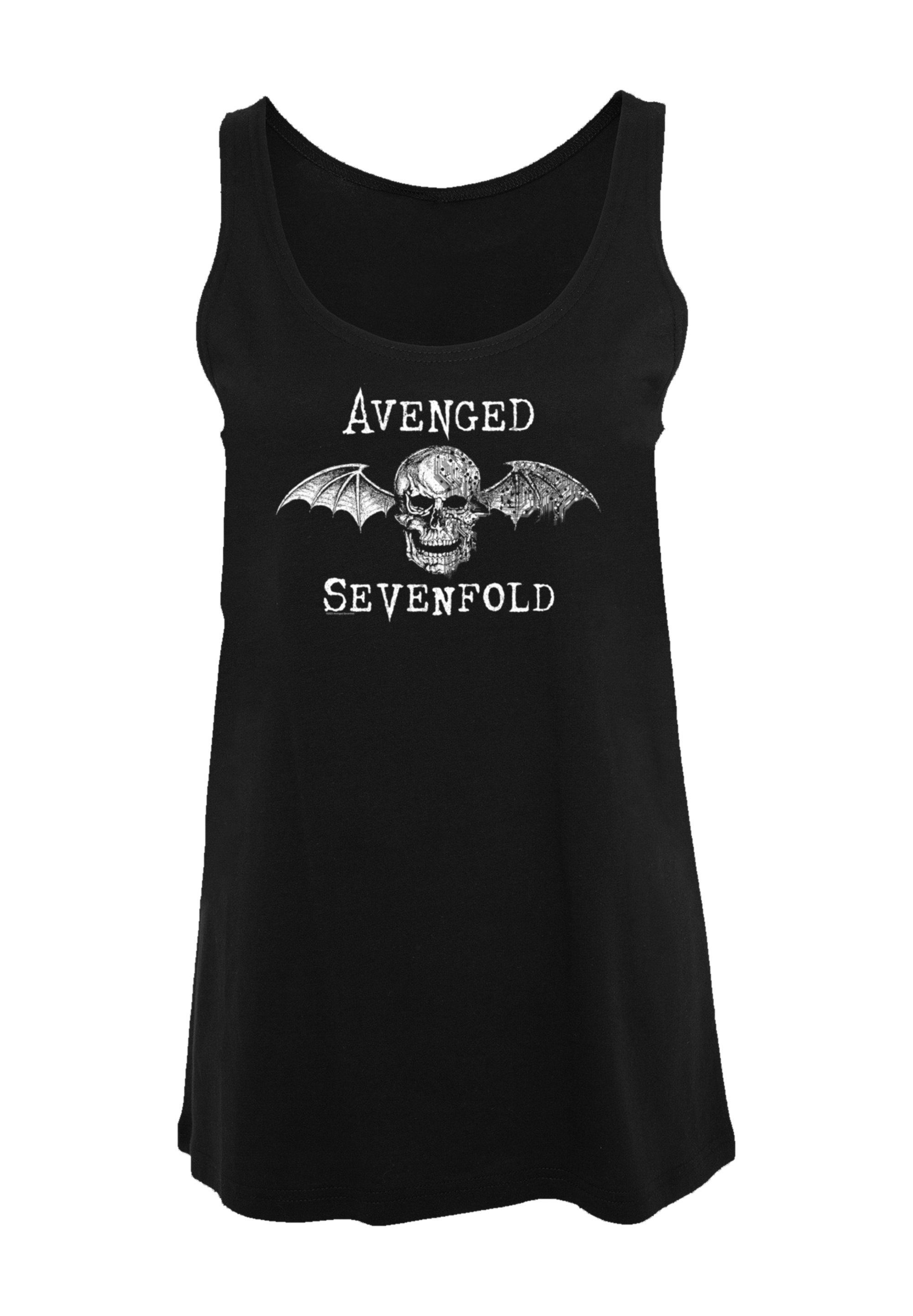 Metal Qualität, Band Avenged Band, Rock Cyborg F4NT4STIC Sevenfold Bat Rock-Musik Premium T-Shirt