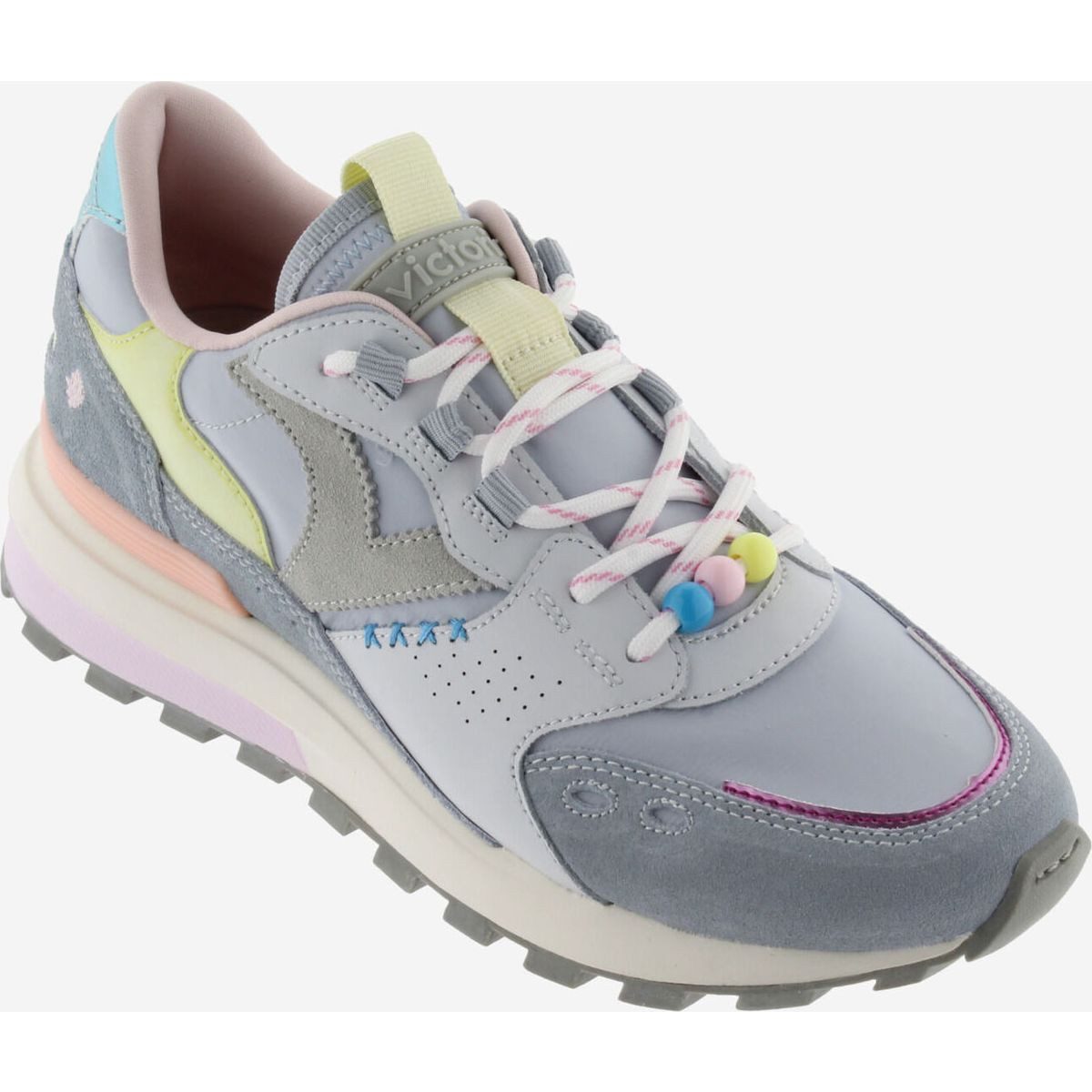 Victoria Luna Nylon & Serraje Women Outdoorschuh Moderne Damen-Sneaker mit farbenfrohen Details und komfortabler Sohle