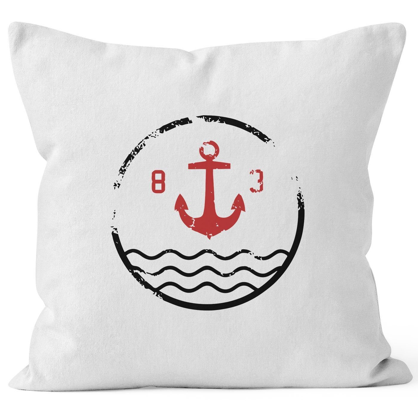 Autiga Dekokissen Kissenbezug Anker Vintage Kissenhülle günstig online kaufen